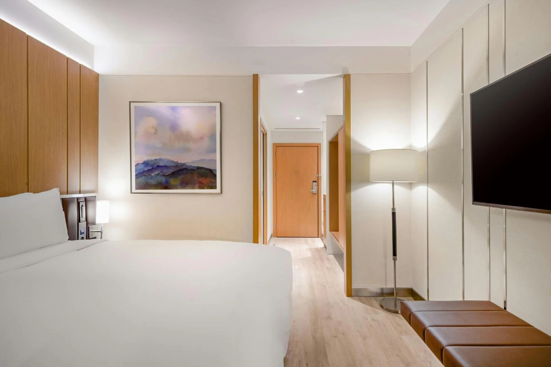 Chambre disponible pour un séminaire d'entreprise à AC Hotel by Marriott Saint-Julien-en-Genevois - Saint-Julien-en-Genevois