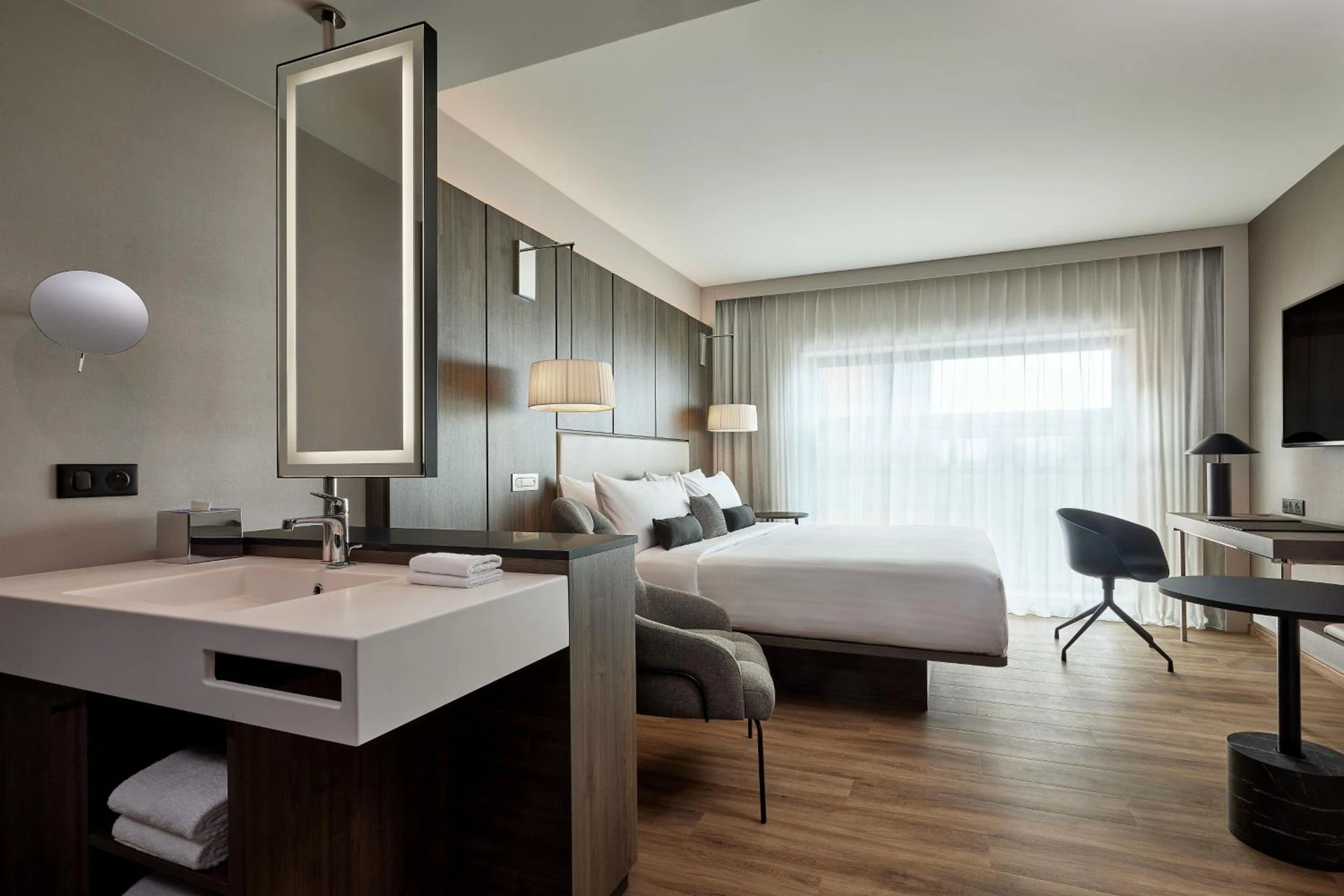 Chambre disponible pour un séminaire d'entreprise à AC Hotel by Marriott Strasbourg - Strasbourg