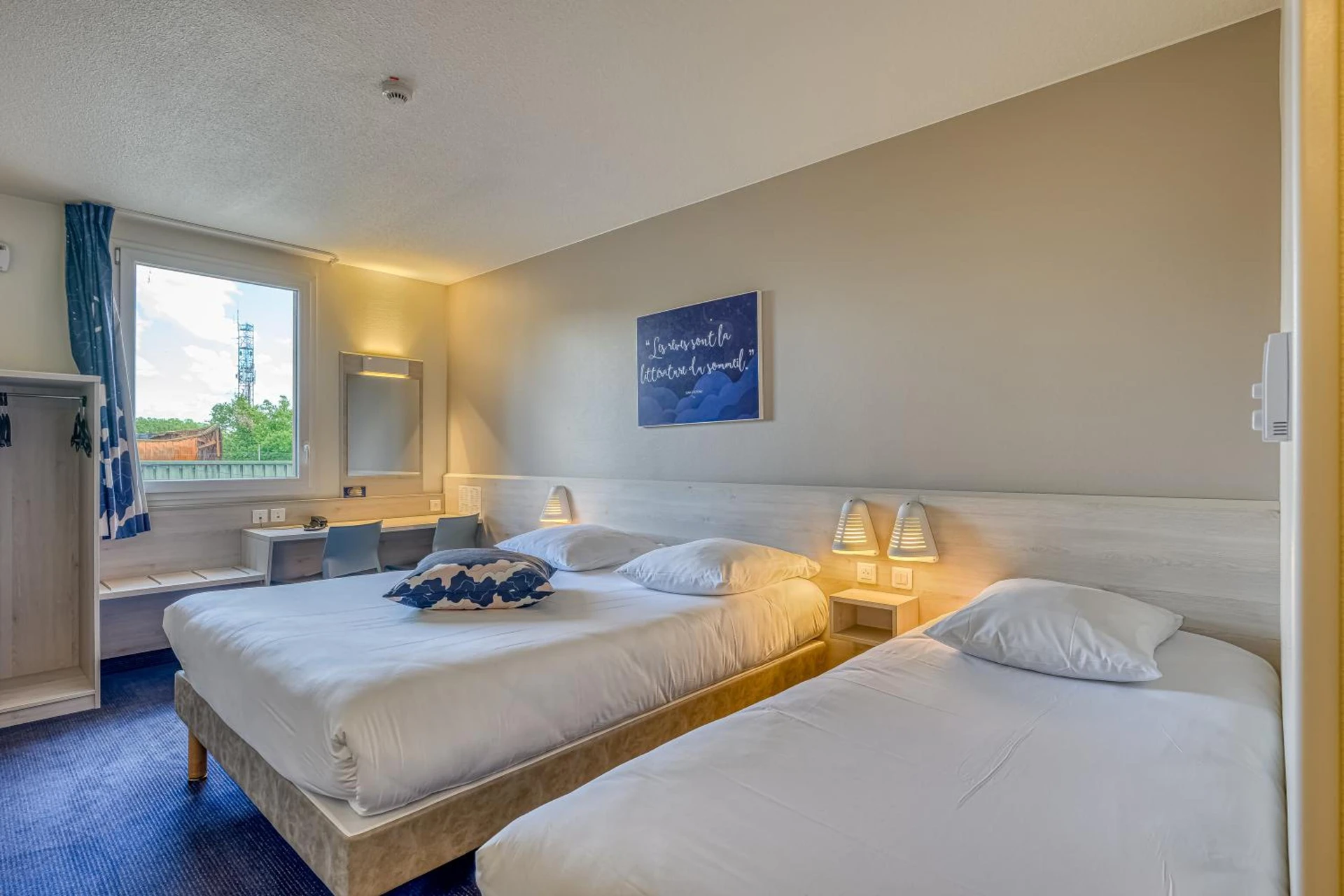 Magnifique chambre pour un séminaire d'entreprise à ACE Hôtel Bordeaux Carbon Blanc - Carbon-Blanc
