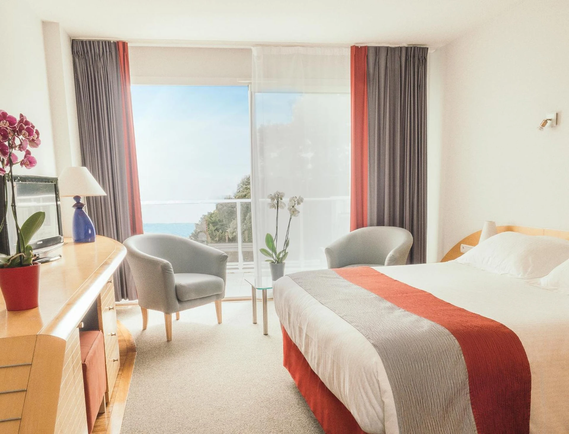 Magnifique chambre pour un séminaire d'entreprise à Alliance Pornic Hôtel Thalasso & Spa - Pornic