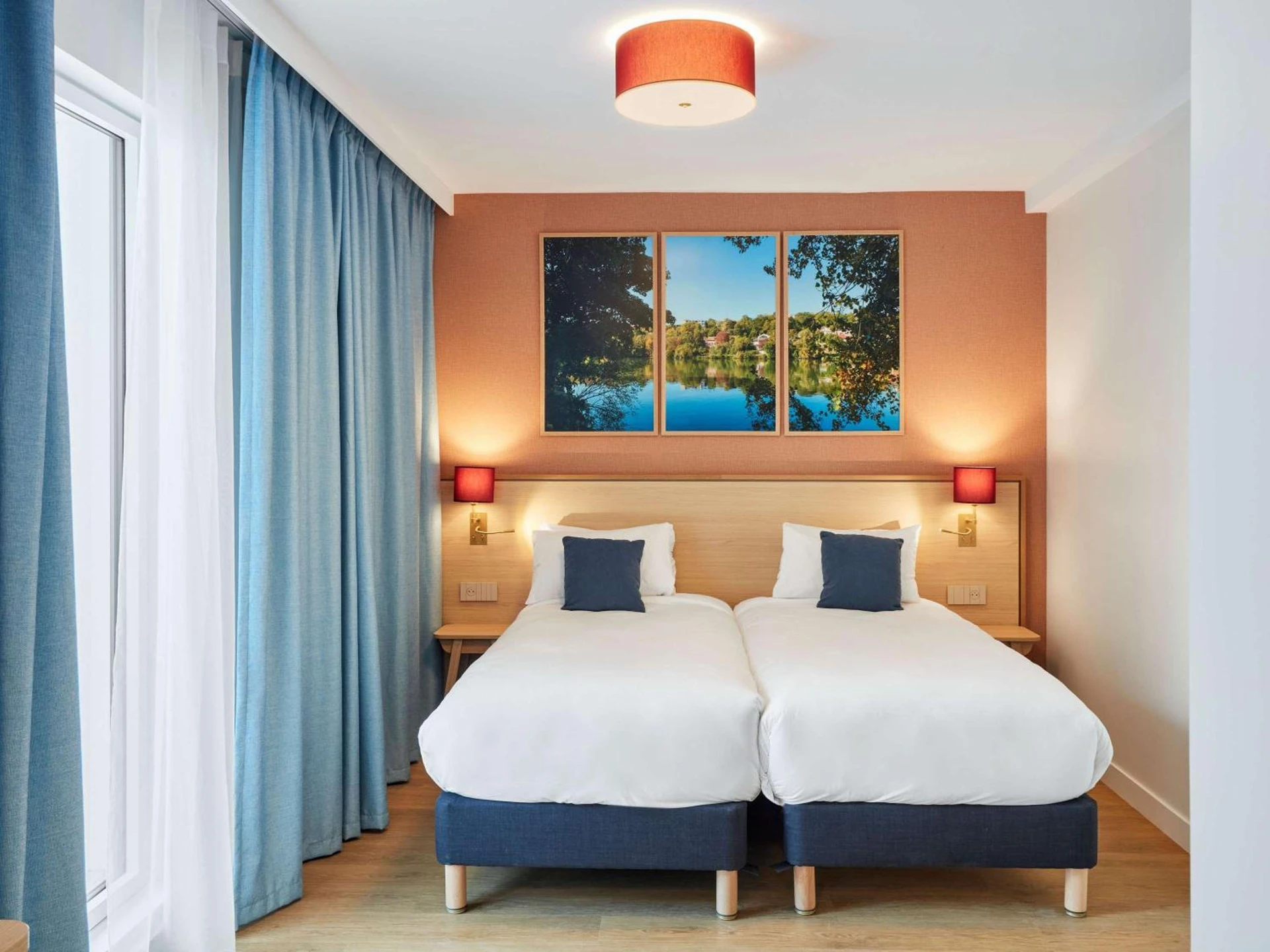 Chambre disponible pour un séminaire d'entreprise à Aparthotel Adagio Paris Boulogne - Boulogne-Billancourt
