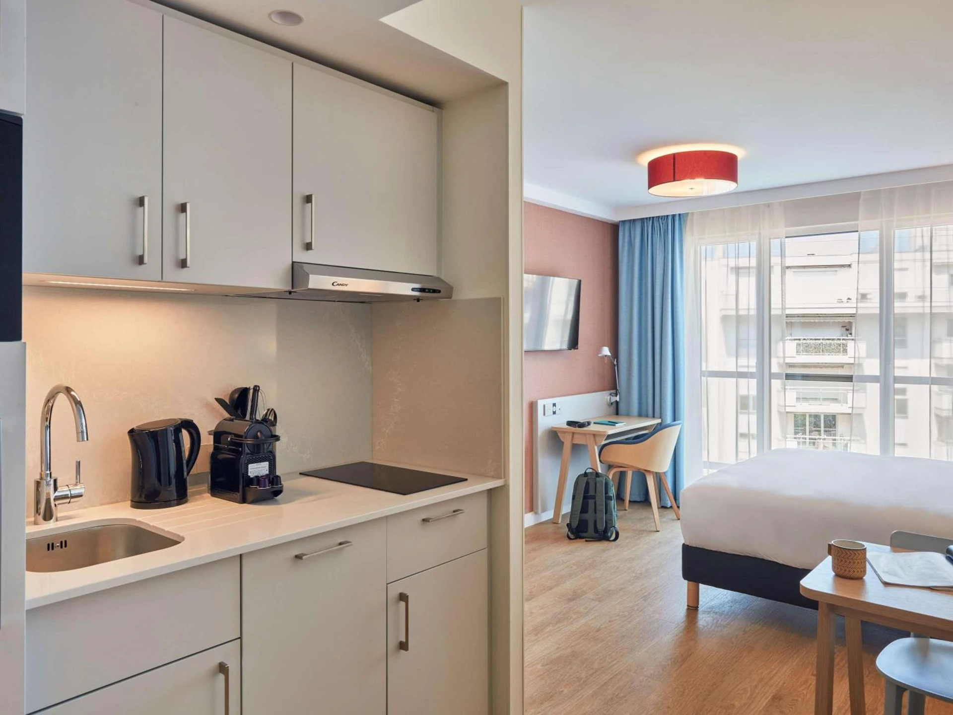Chambre disponible pour un séminaire d'entreprise à Aparthotel Adagio Paris Boulogne - Boulogne-Billancourt