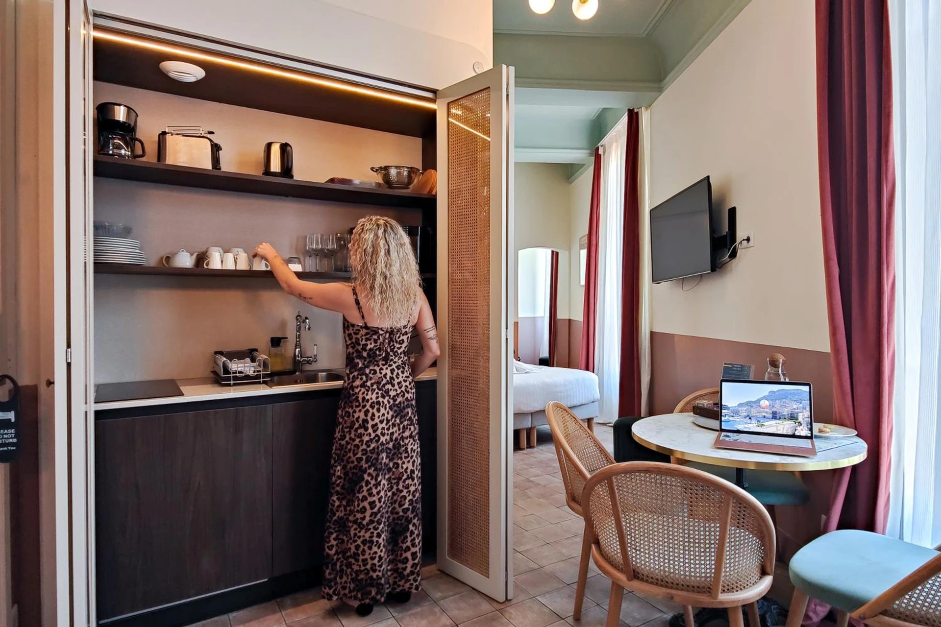 Chambre à Aparthotel AMMI Vieux Nice - Organiser un séminaire d'entreprise à Nice