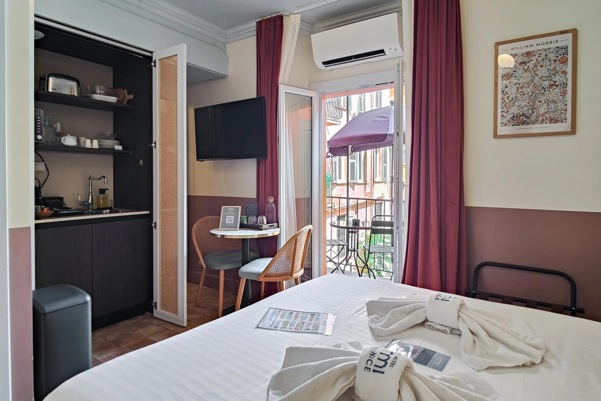 Chambre disponible pour un séminaire d'entreprise à Aparthotel AMMI Vieux Nice - Nice