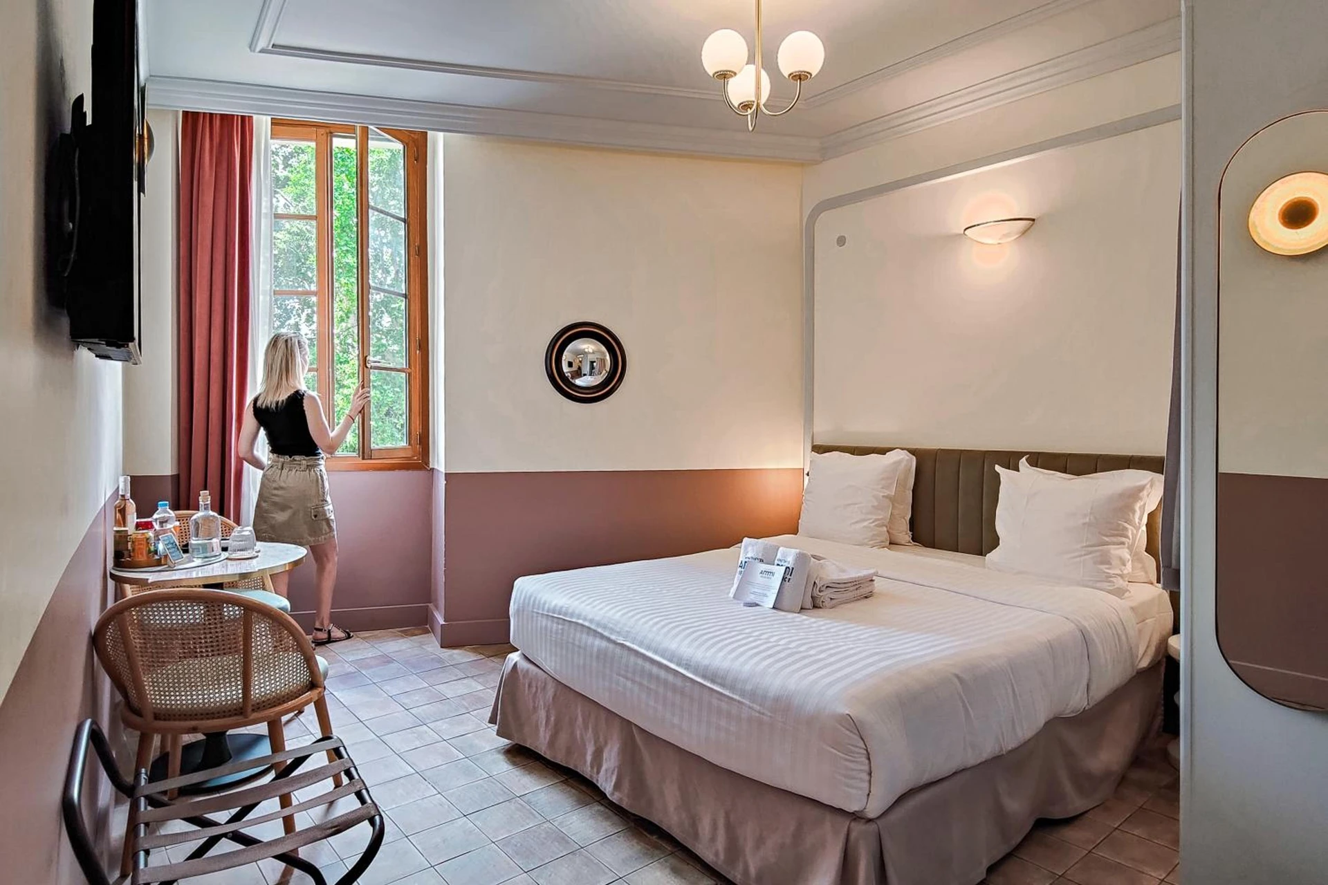 Chambre disponible pour un séminaire d'entreprise à Aparthotel AMMI Vieux Nice - Nice