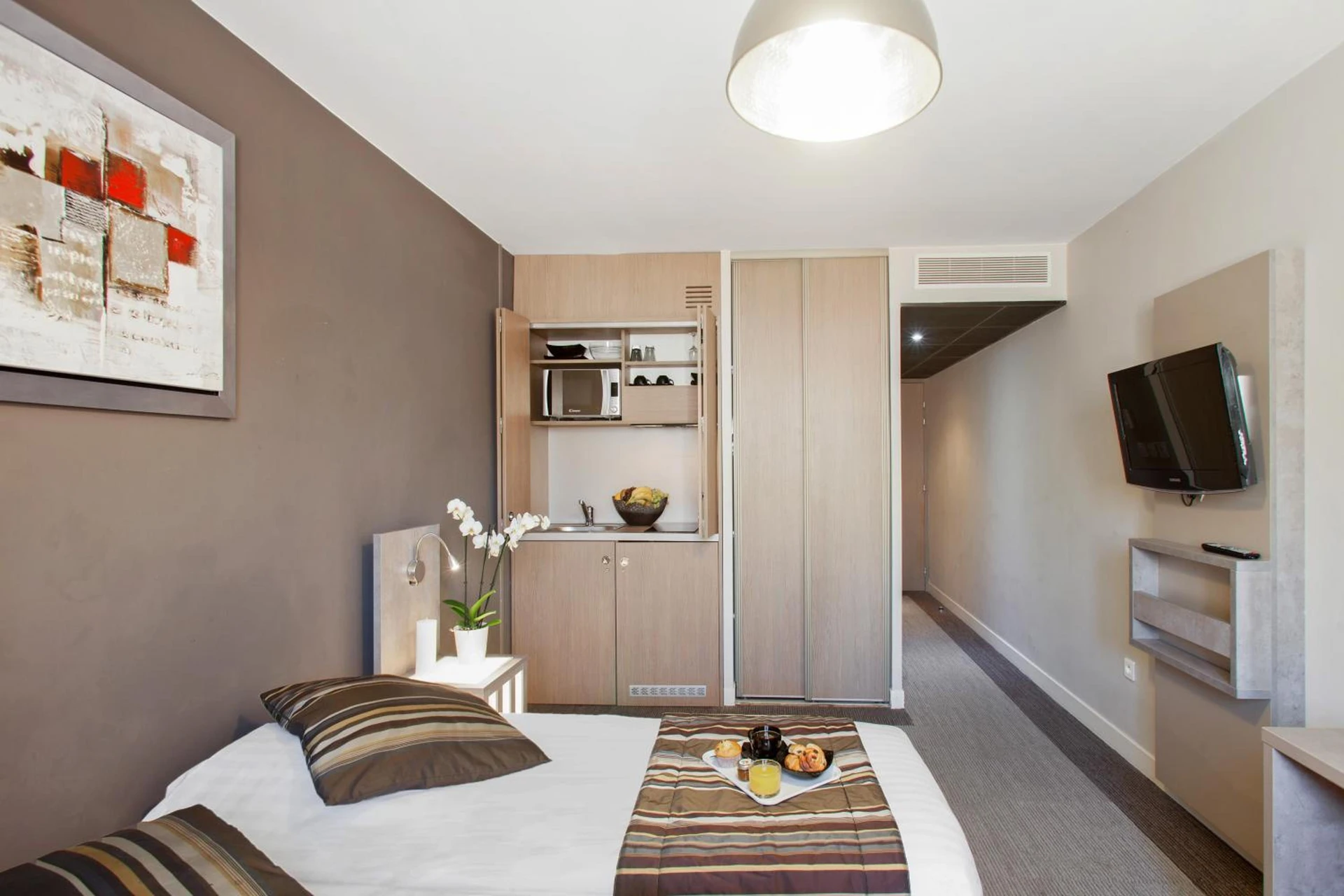 Chambre disponible pour un séminaire d'entreprise à Appart'City Confort Marseille Centre Prado Vélodrome - Marseille