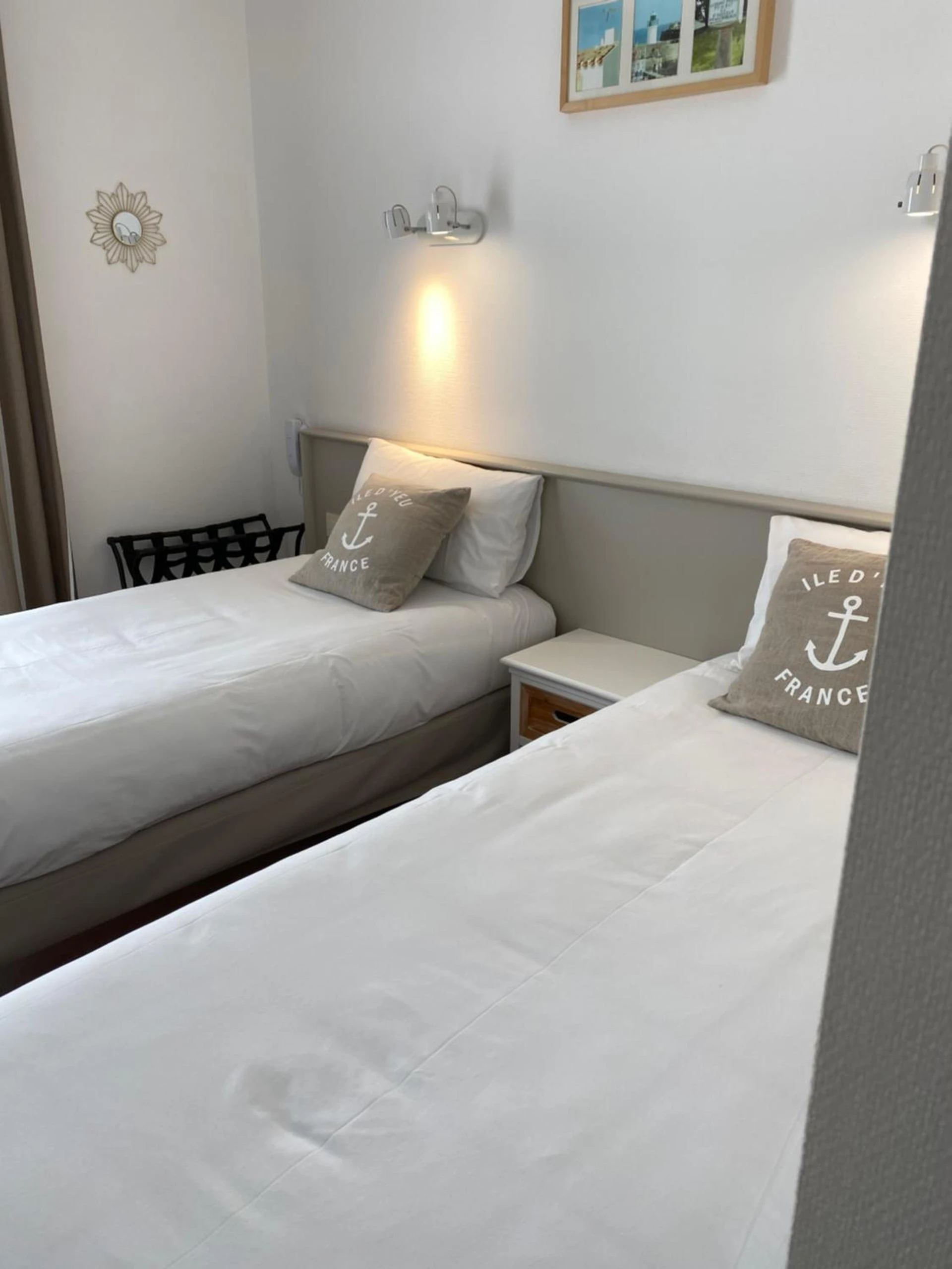 Chambre disponible pour un séminaire d'entreprise à Atlantic Hôtel - L'Ile d'Yeu - L'Île-d'Yeu