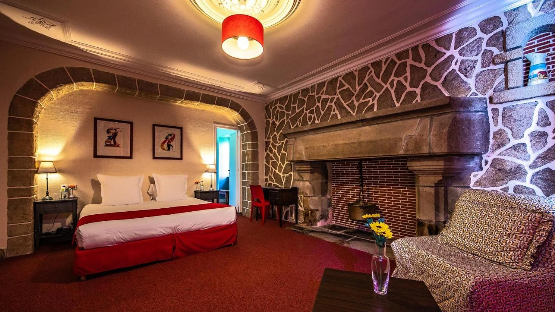 Chambre disponible pour un séminaire d'entreprise à Auberge De Kerveoc'h - Douarnenez