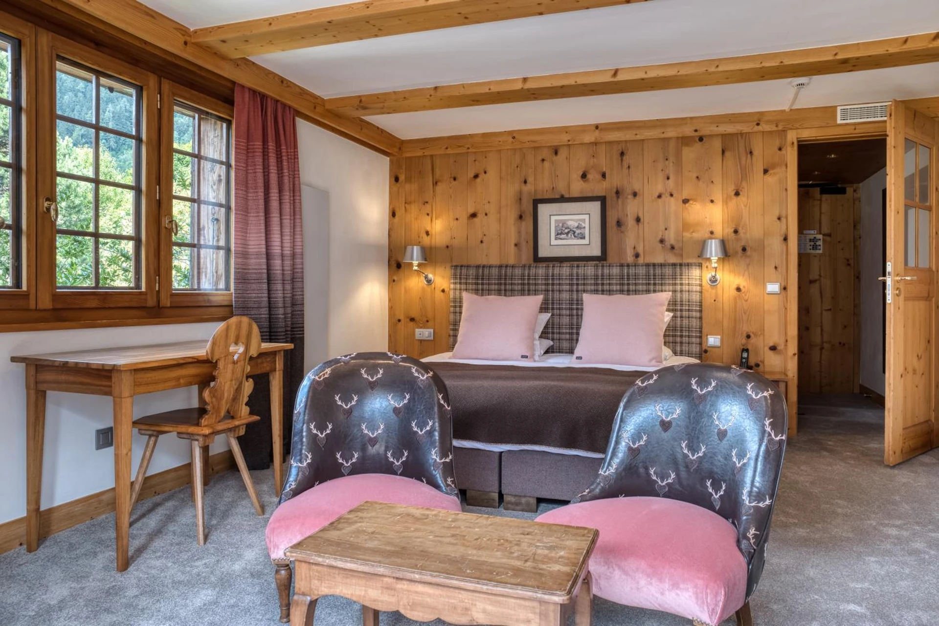 Magnifique chambre pour un séminaire d'entreprise à Auberge du Bois Prin - Chamonix-Mont-Blanc