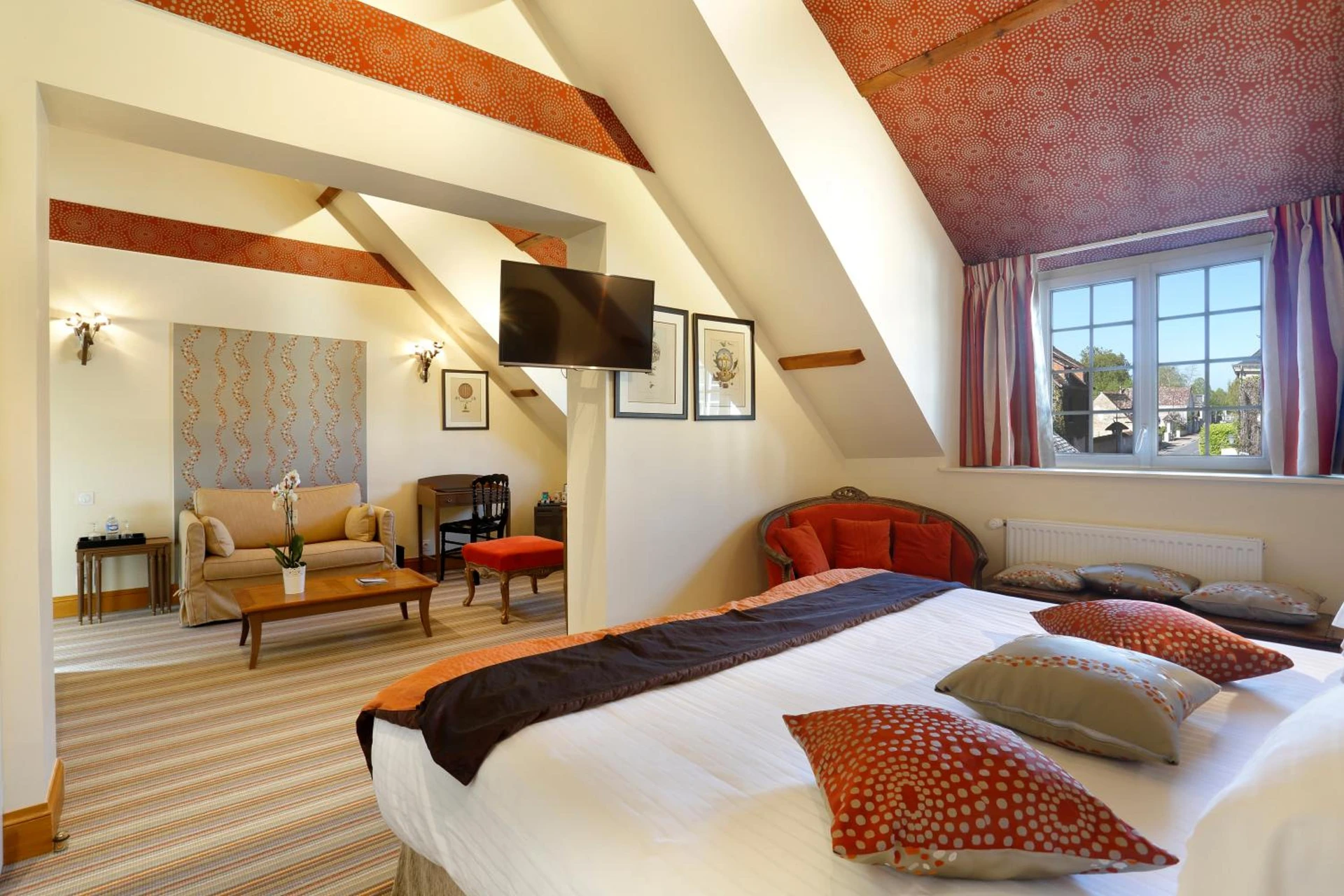 Chambre disponible pour un séminaire d'entreprise à Auberge du Bon Laboureur Chenonceaux - Chenonceaux
