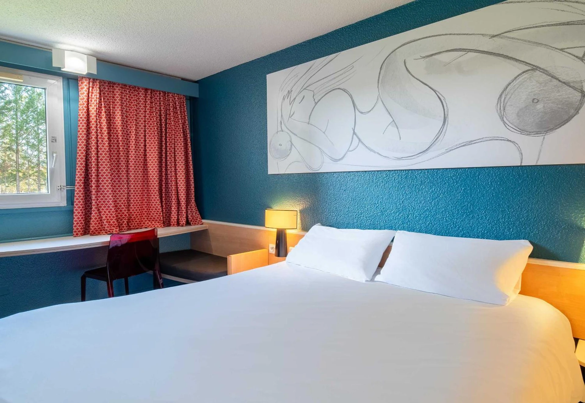 Chambre disponible pour un séminaire d'entreprise à B&B HOTEL Limoges 3 - Limoges