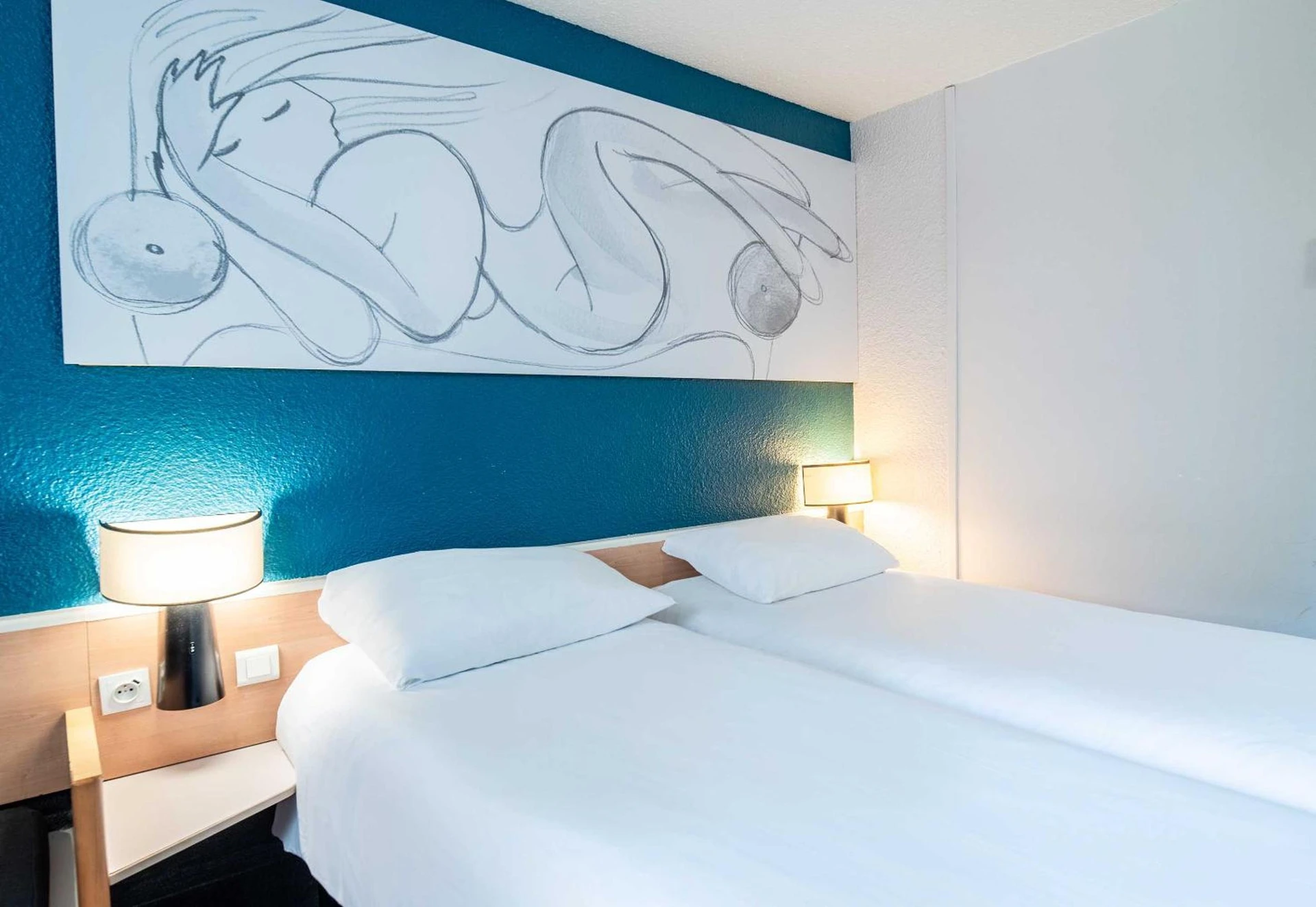 Chambre disponible pour un séminaire d'entreprise à B&B HOTEL Limoges 3 - Limoges