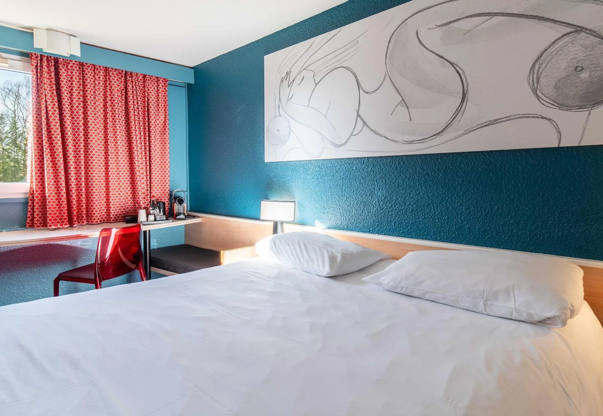 Chambre disponible pour un séminaire d'entreprise à B&B HOTEL Limoges 3 - Limoges