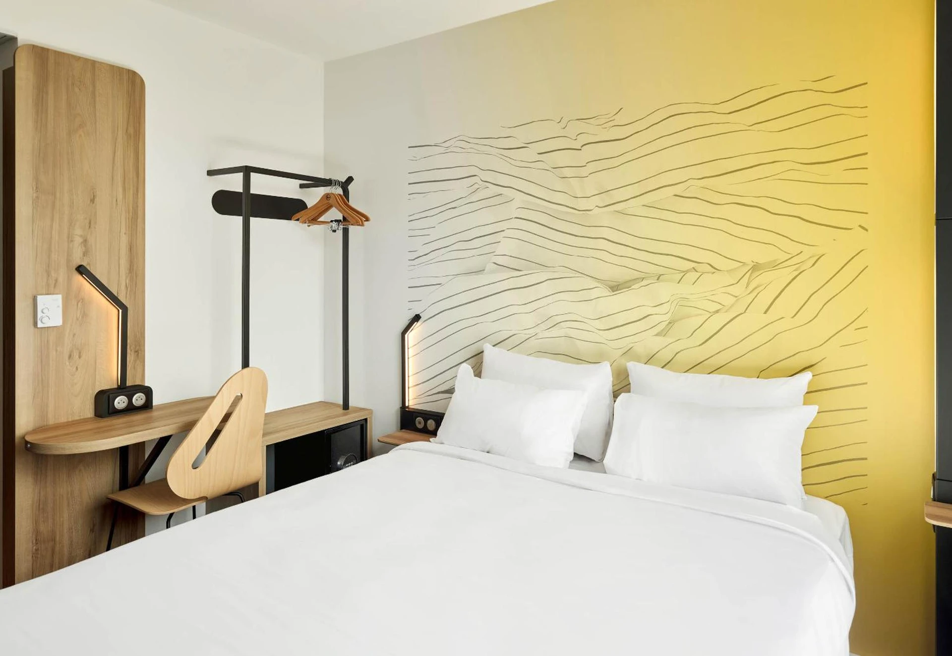 Chambre disponible pour un séminaire d'entreprise à B&B HOTEL Paris Clichy-sous-Bois 3 étoiles - Clichy-sous-Bois