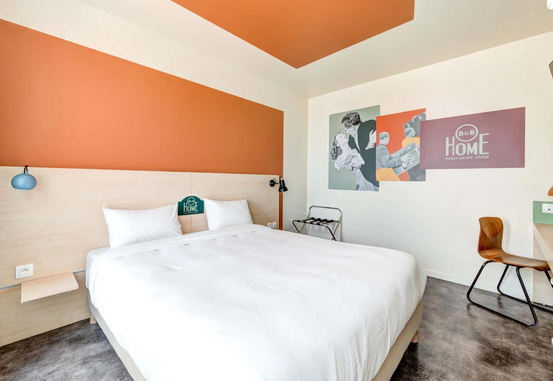 Chambre disponible pour un séminaire d'entreprise à B&B HOME Paris Mairie de Saint-Ouen - Saint-Ouen