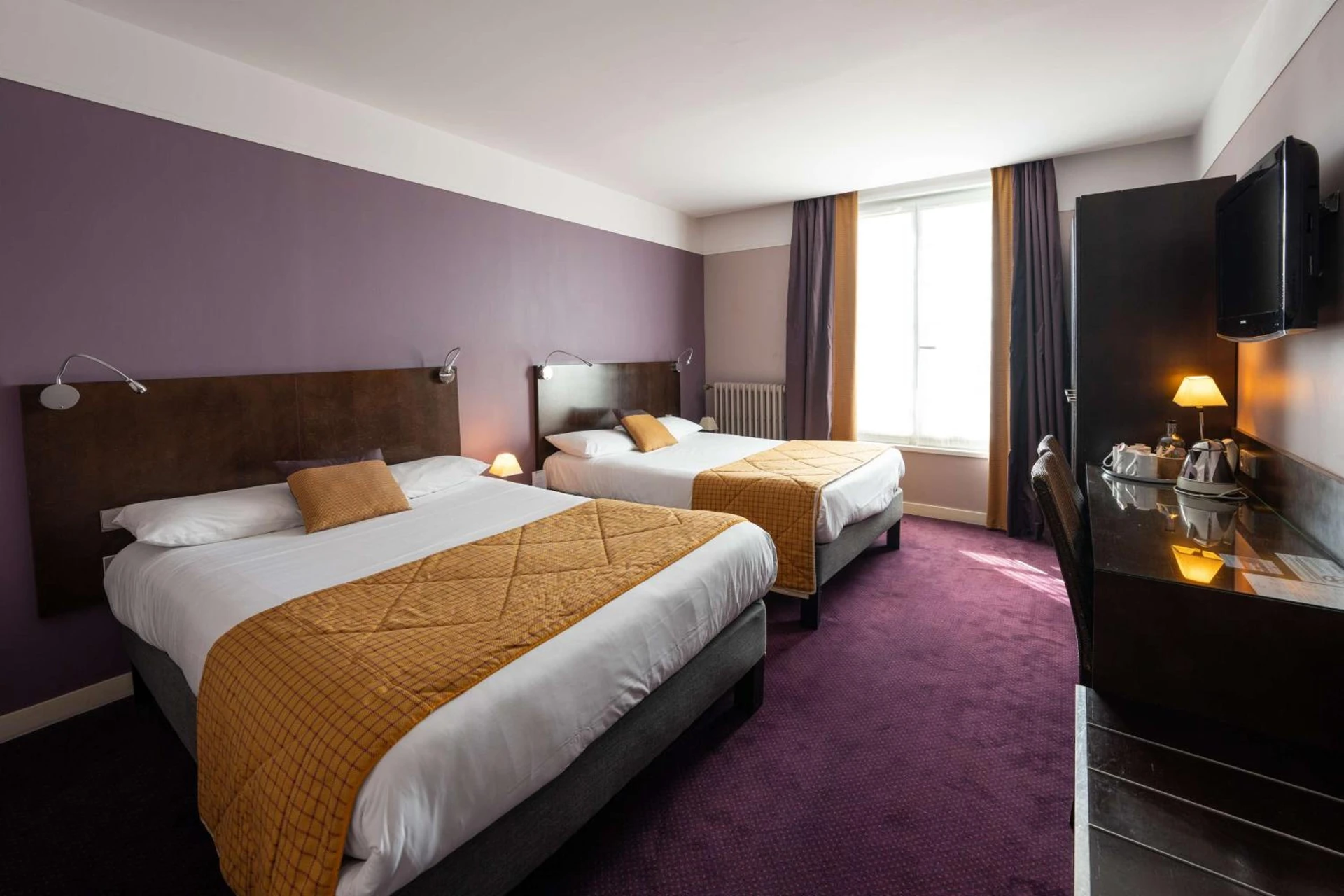 Chambre disponible pour un séminaire d'entreprise à Best Western Adagio Saumur - Saumur