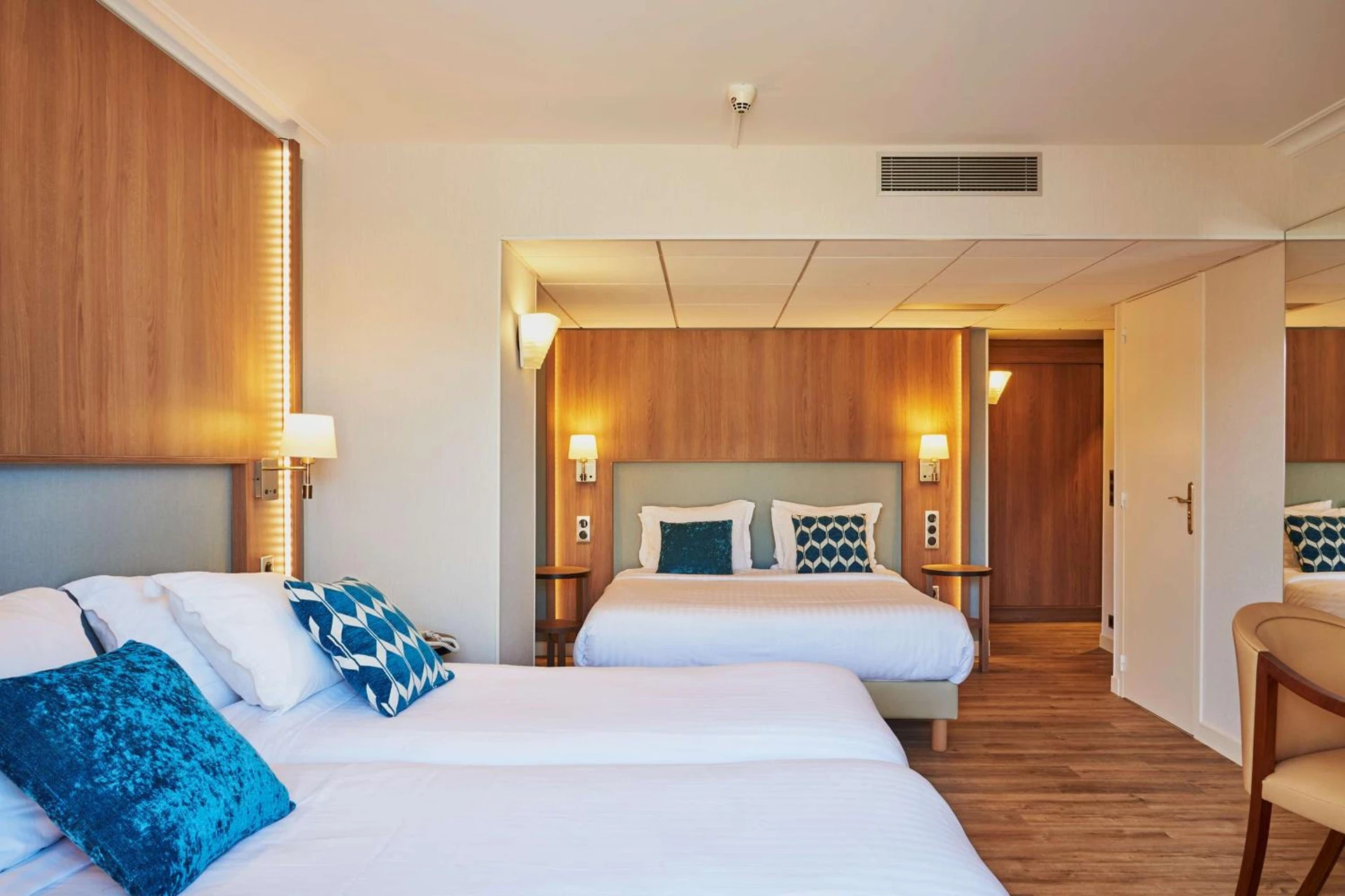 Magnifique chambre pour un séminaire d'entreprise à Best Western Alexandra - Saint-Malo