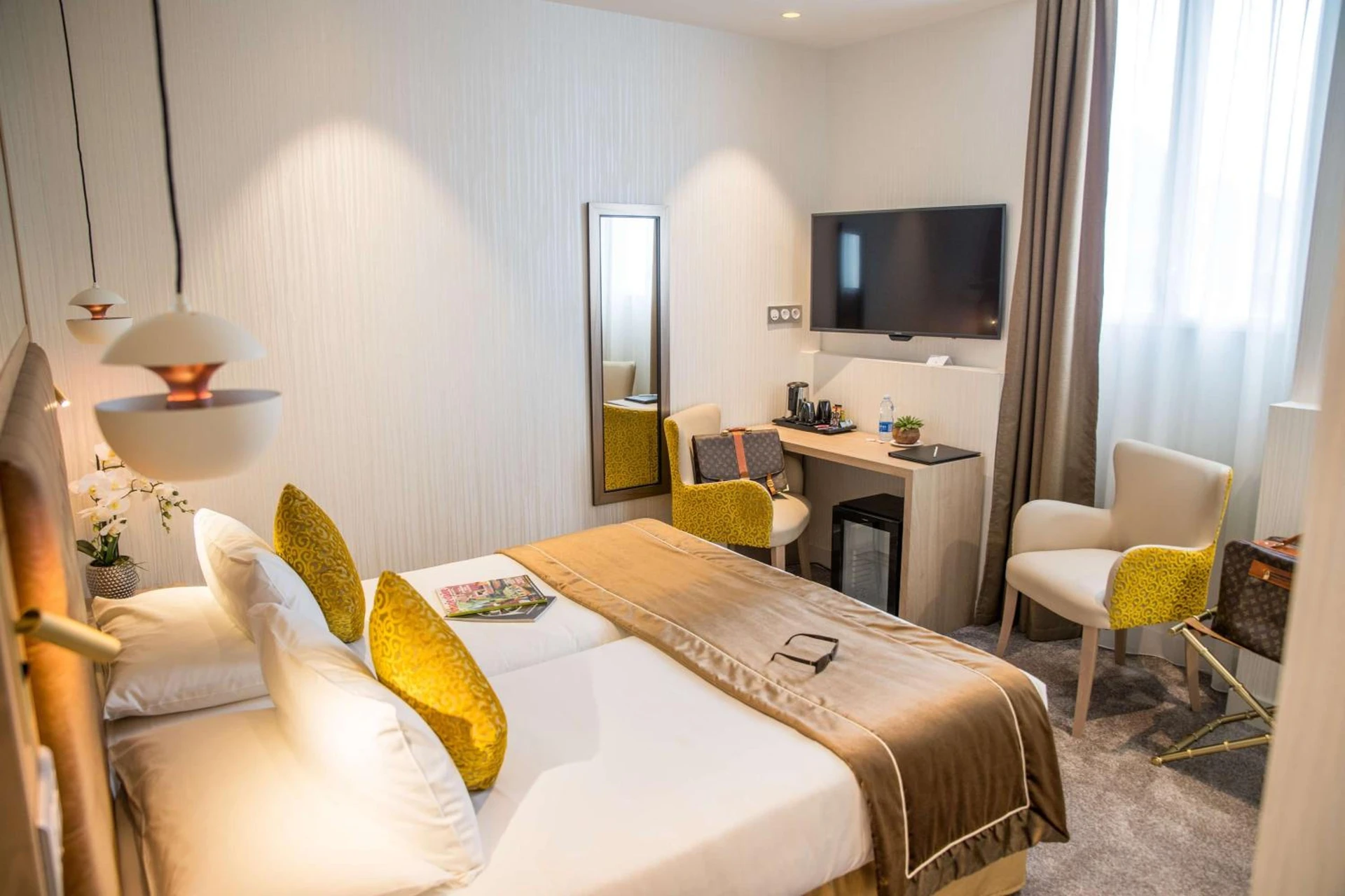 Chambre disponible pour un séminaire d'entreprise à Best Western Beauséjour - Lourdes