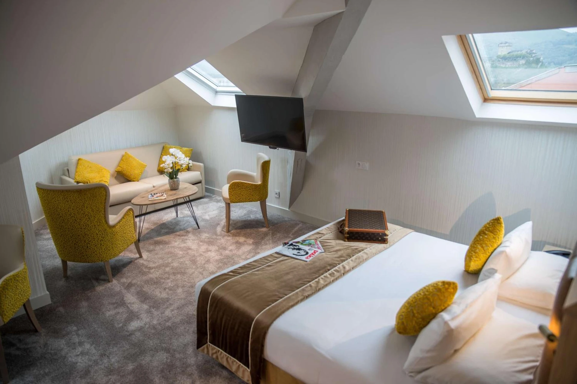 Chambre disponible pour un séminaire d'entreprise à Best Western Beauséjour - Lourdes