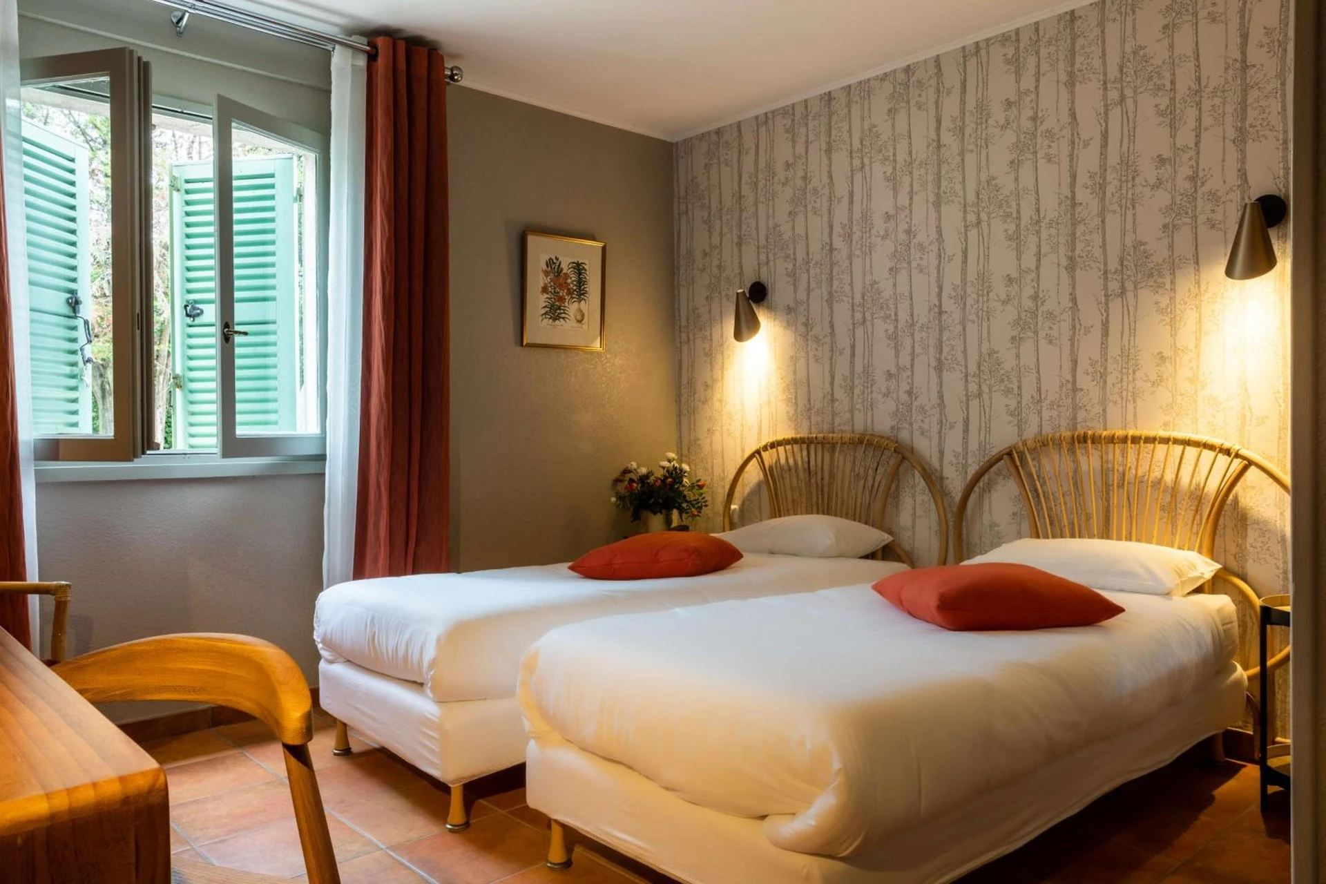 Chambre disponible pour un séminaire d'entreprise à Best Western L'Orangerie - Nîmes