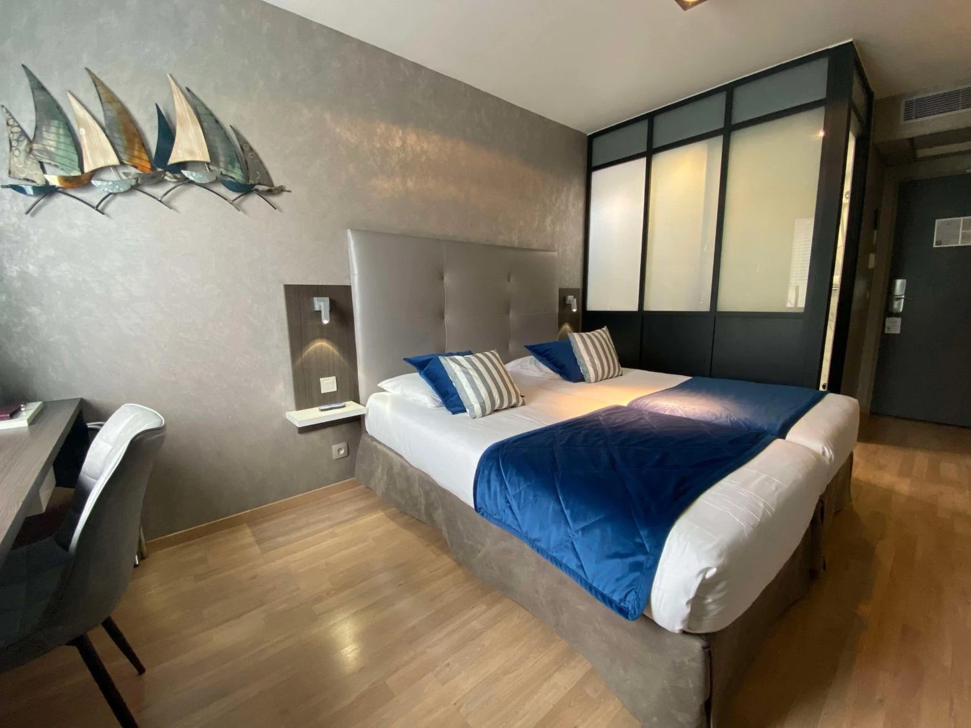 Chambre disponible pour un séminaire d'entreprise à Hotel Best Western La Mare Ô Poissons - Ouistreham
