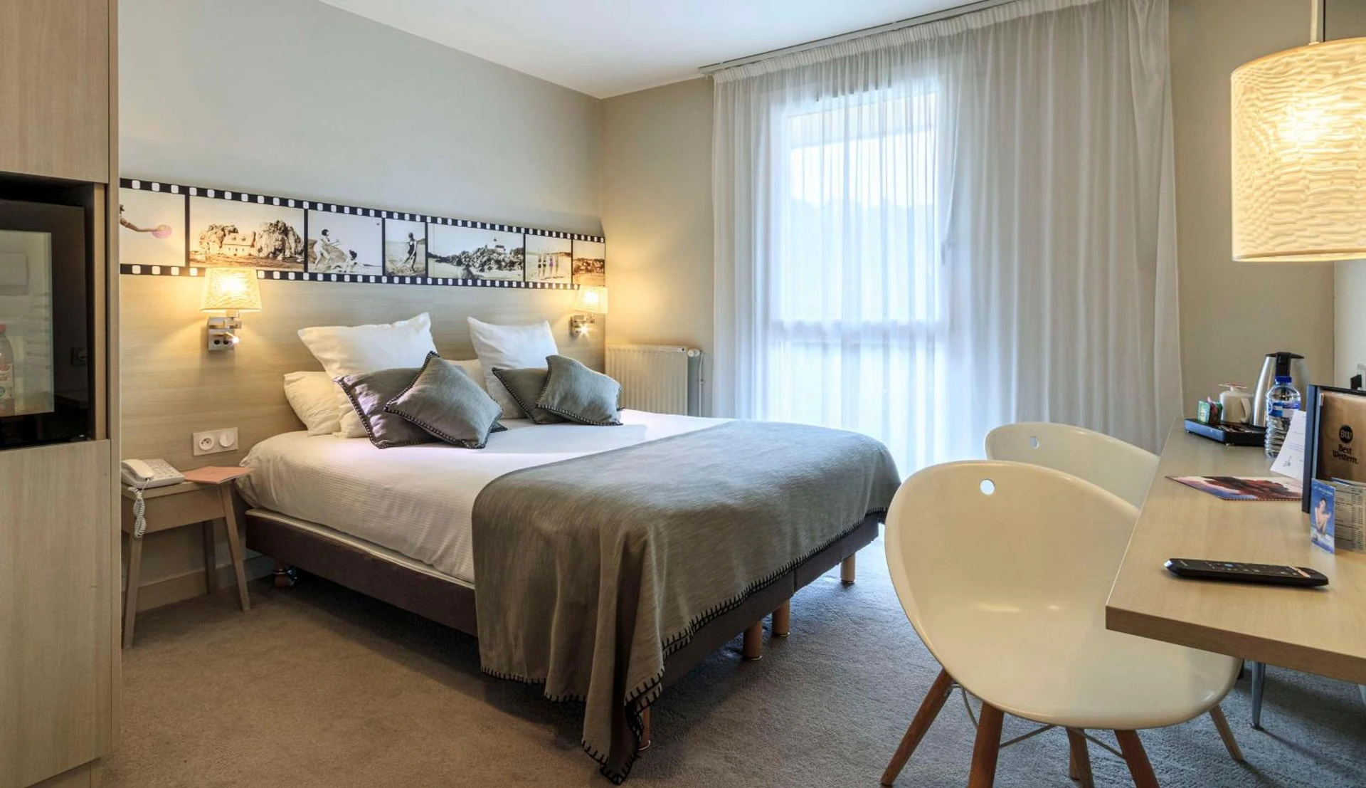 Chambre disponible pour un séminaire d'entreprise à Best Western Les Bains Hotel et SPA - Perros-Guirec