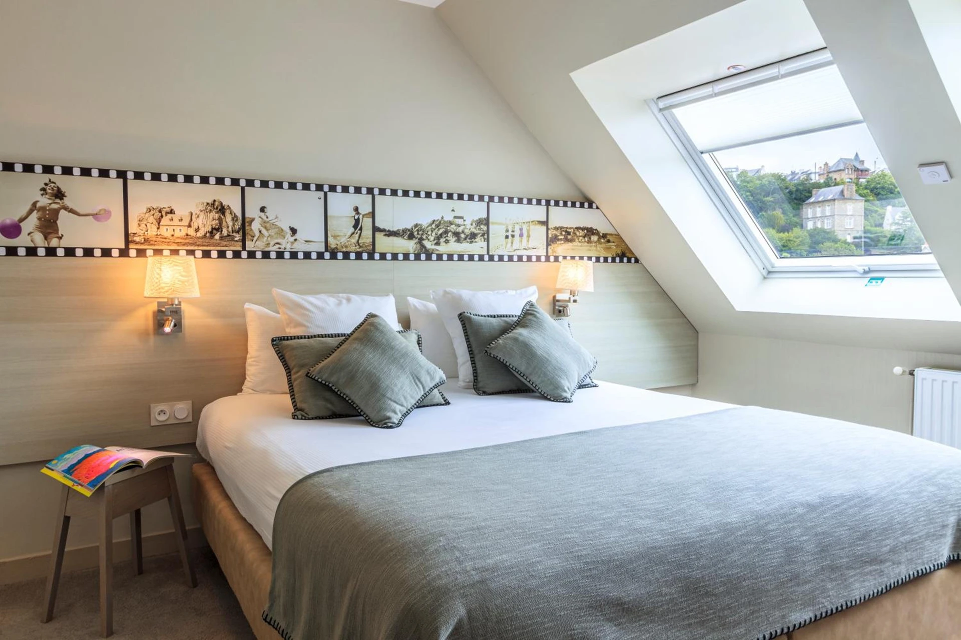 Magnifique chambre pour un séminaire d'entreprise à Best Western Les Bains Hotel et SPA - Perros-Guirec