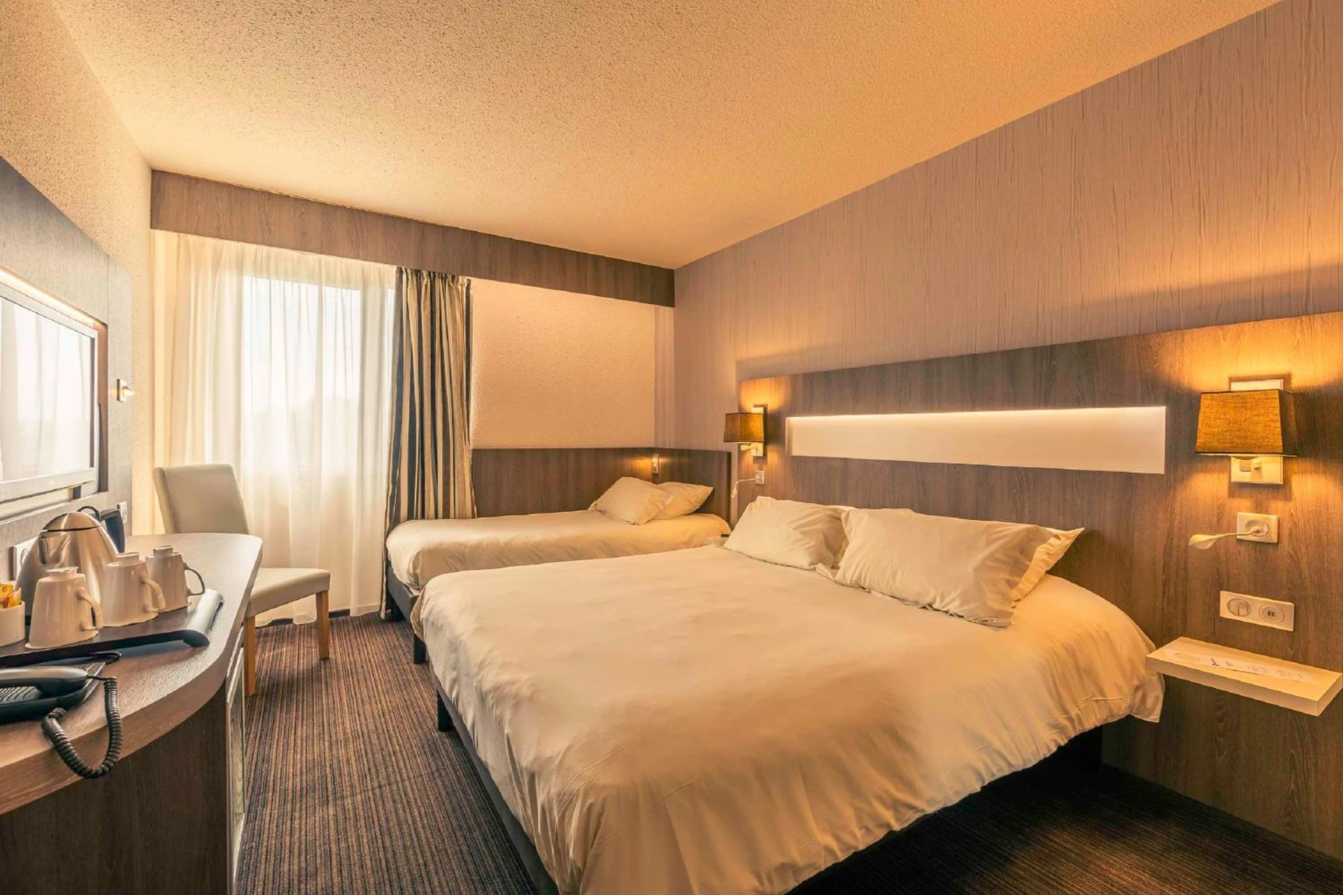 Chambre disponible pour un séminaire d'entreprise à Best Western Marseille Aeroport - Vitrolles