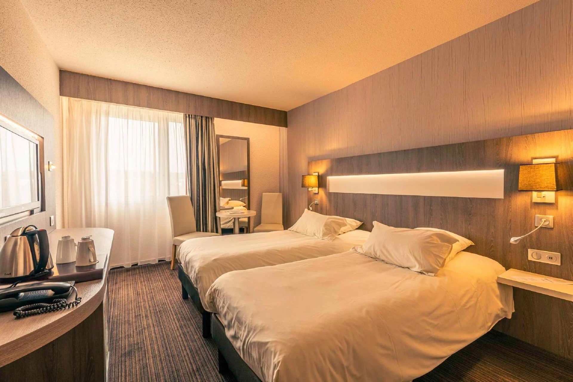 Chambre disponible pour un séminaire d'entreprise à Best Western Marseille Aeroport - Vitrolles