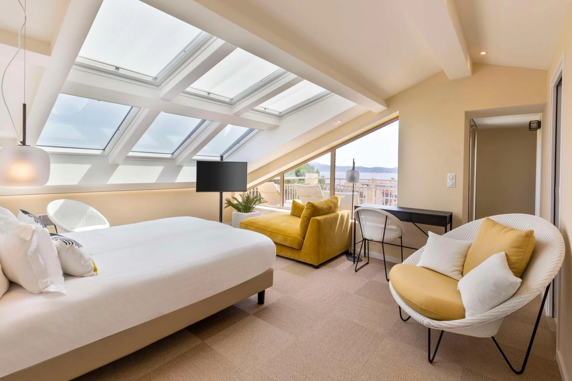 Chambre disponible pour un séminaire d'entreprise à Best Western Premier Montfleuri - Sainte-Maxime