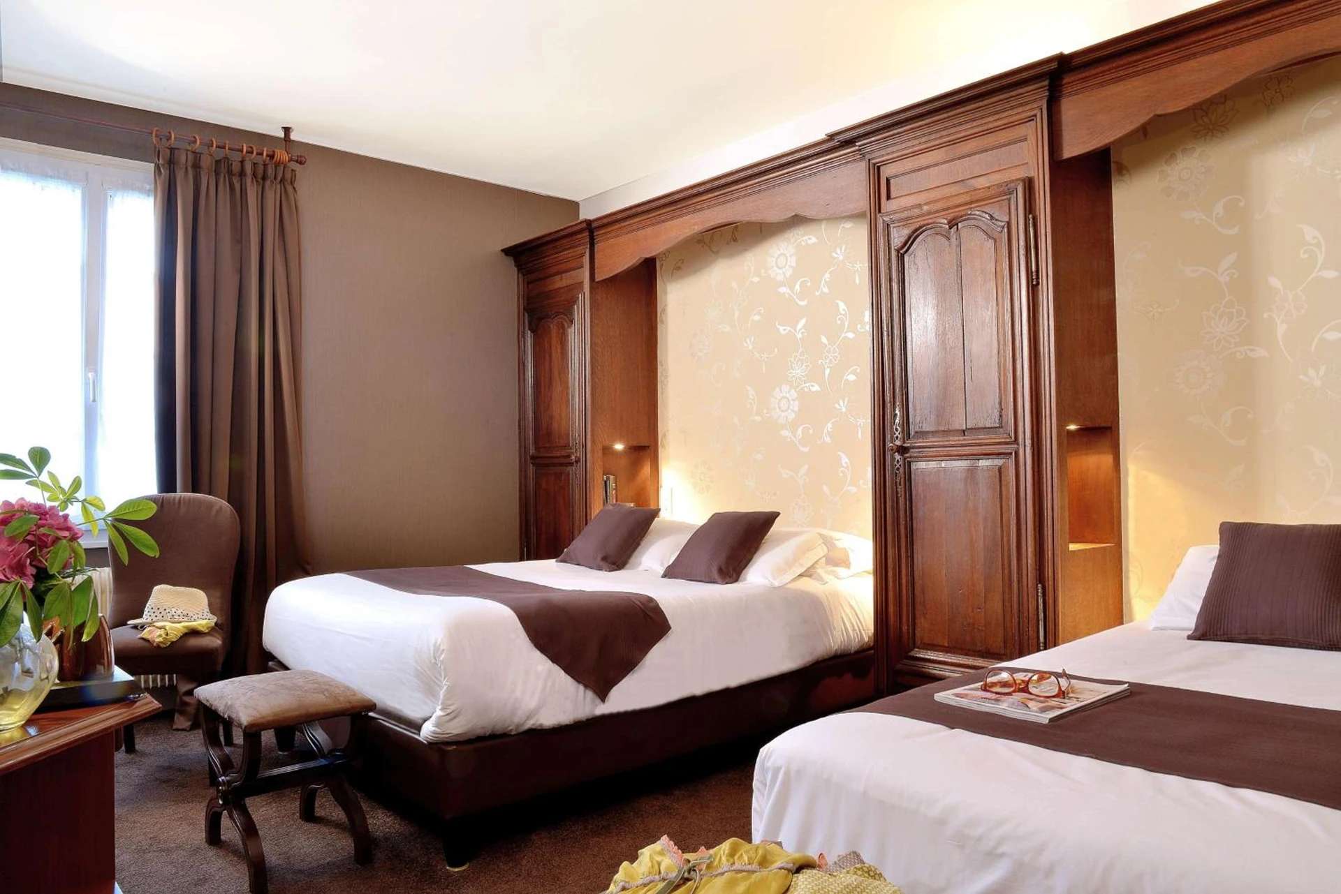Magnifique chambre pour un séminaire d'entreprise à Best Western Hôtel Montgomery - Pontorson