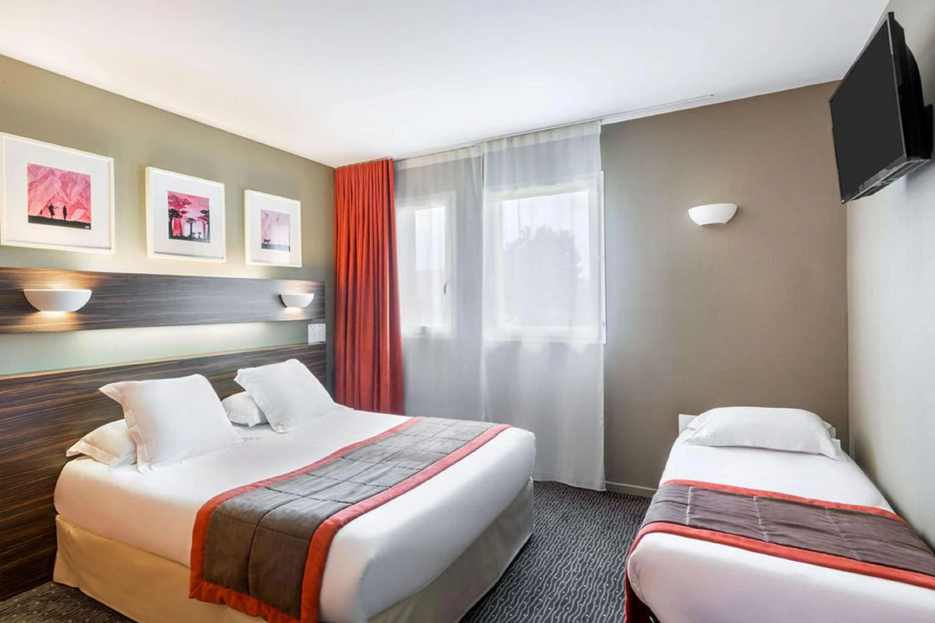 Chambre disponible pour un séminaire d'entreprise à Best Western Hotel Nuit De Retz Nantes Sud - Port-Saint-Père