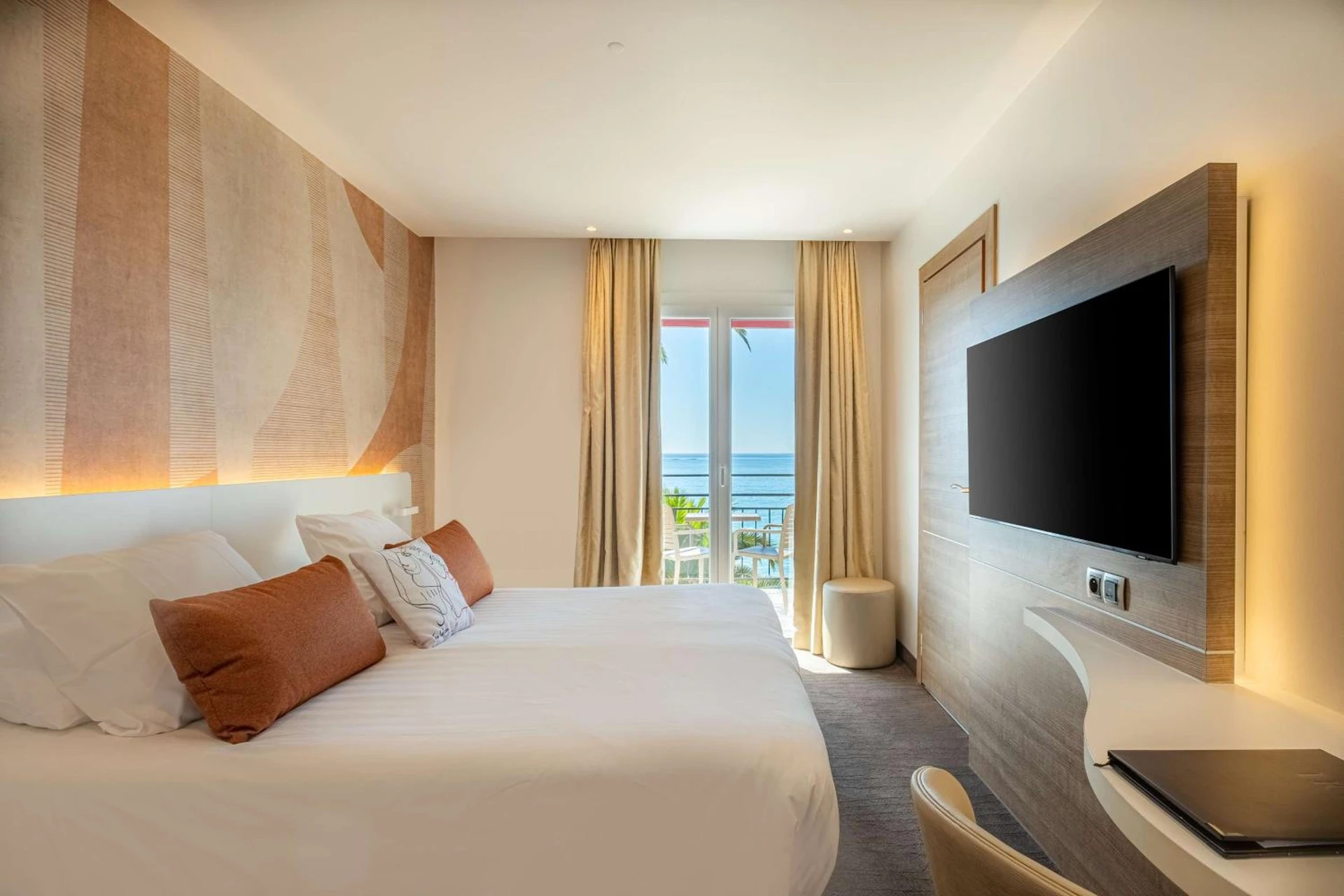 Chambre disponible pour un séminaire d'entreprise à Best Western Premier Hotel Prince de Galles - Menton