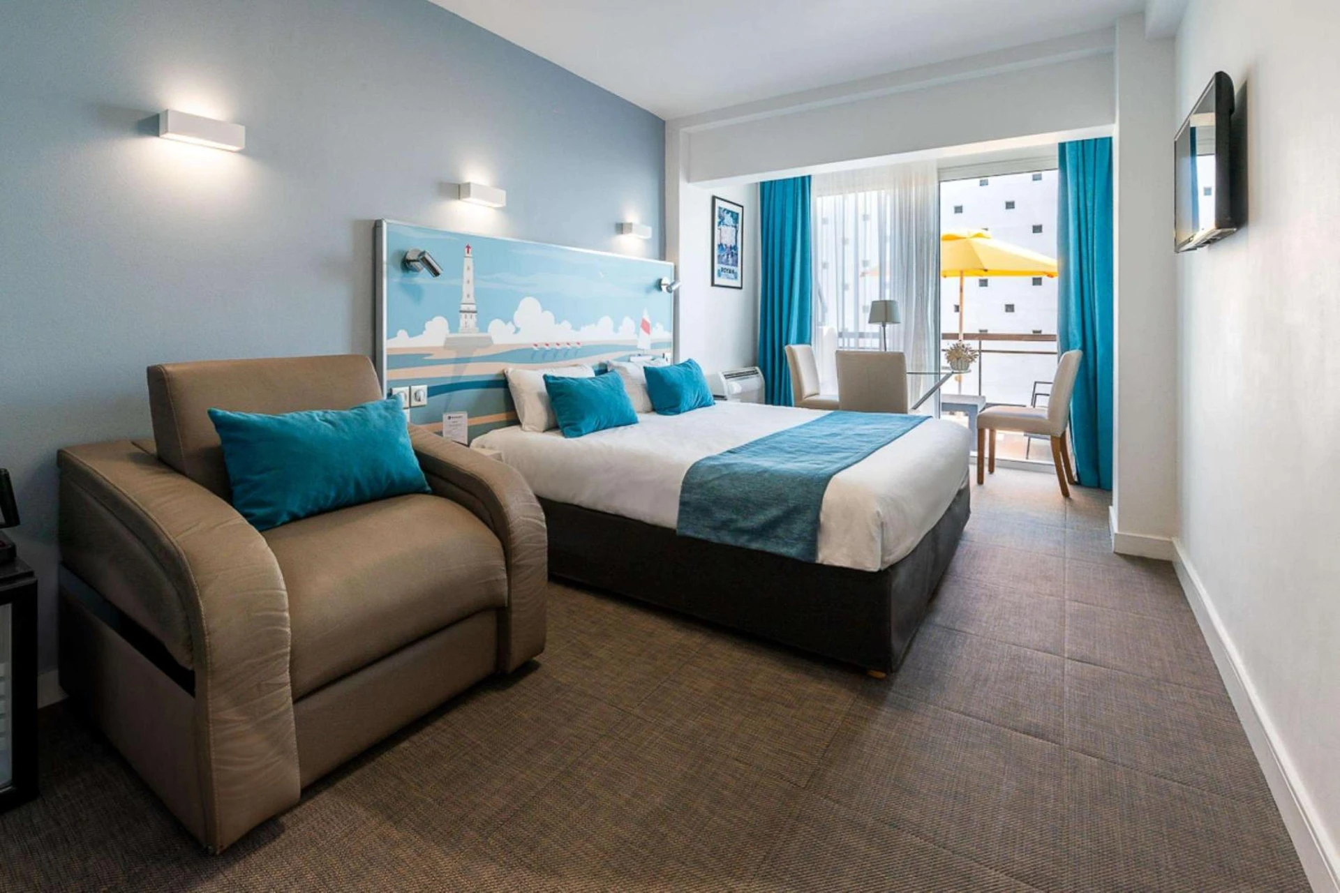 Chambre disponible pour un séminaire d'entreprise à Best Western Hôtel Royan Océan - Royan