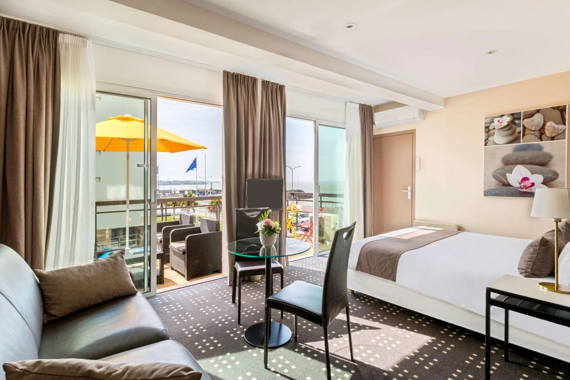 Chambre disponible pour un séminaire d'entreprise à Best Western Hôtel Royan Océan - Royan