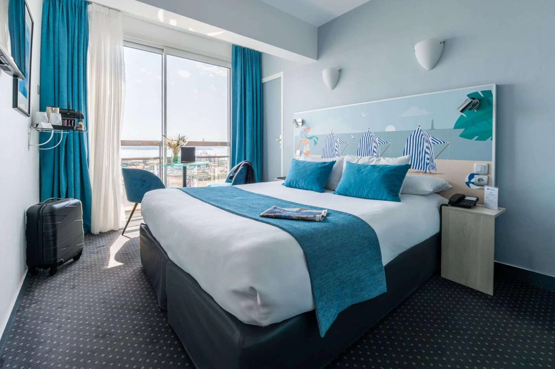 Magnifique chambre pour un séminaire d'entreprise à Best Western Hôtel Royan Océan - Royan