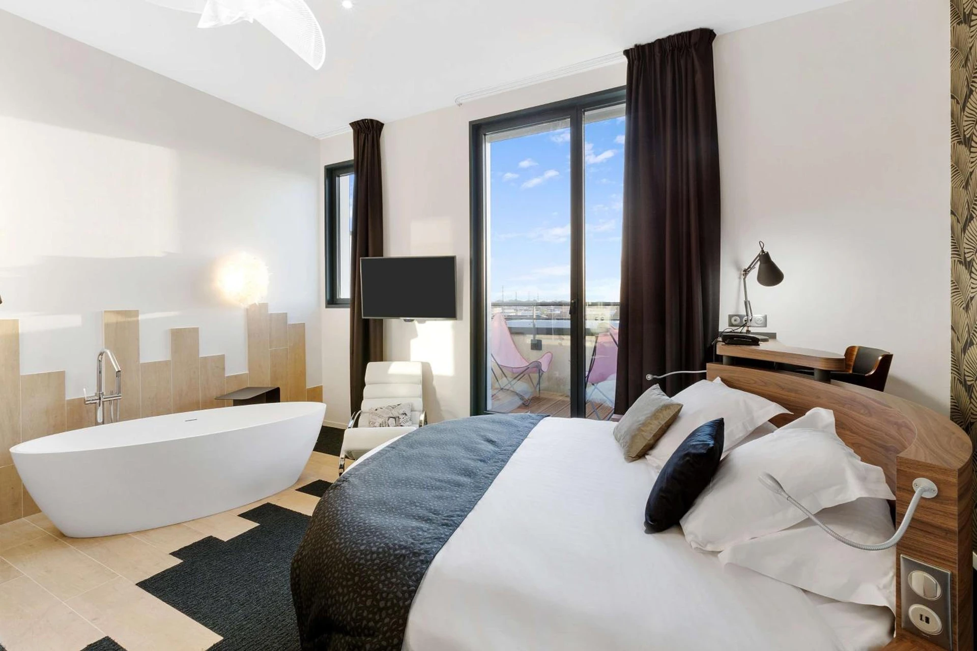 Chambre disponible pour un séminaire d'entreprise à Best Western Plus Europe Hôtel Brest - Brest