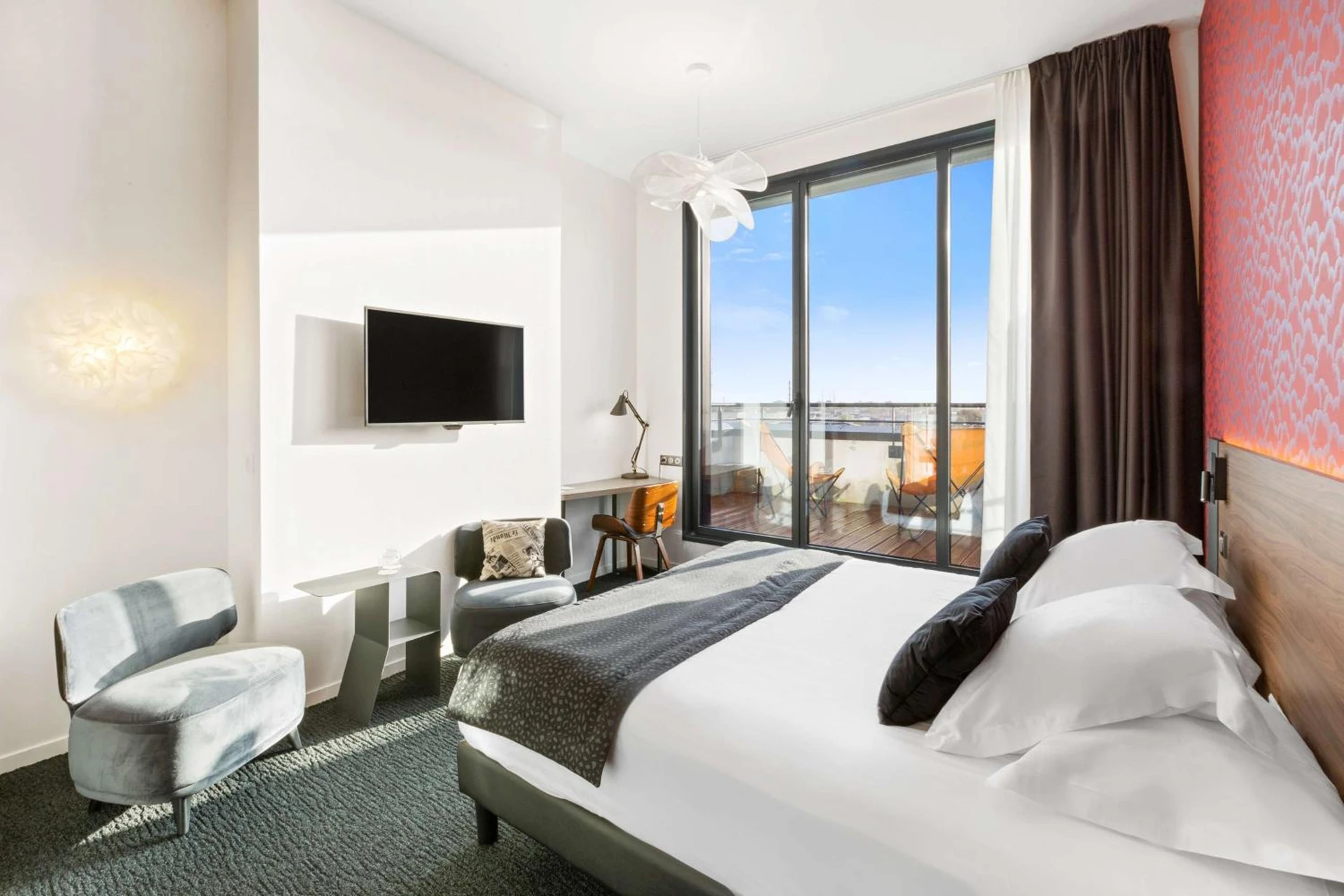 Chambre disponible pour un séminaire d'entreprise à Best Western Plus Europe Hôtel Brest - Brest