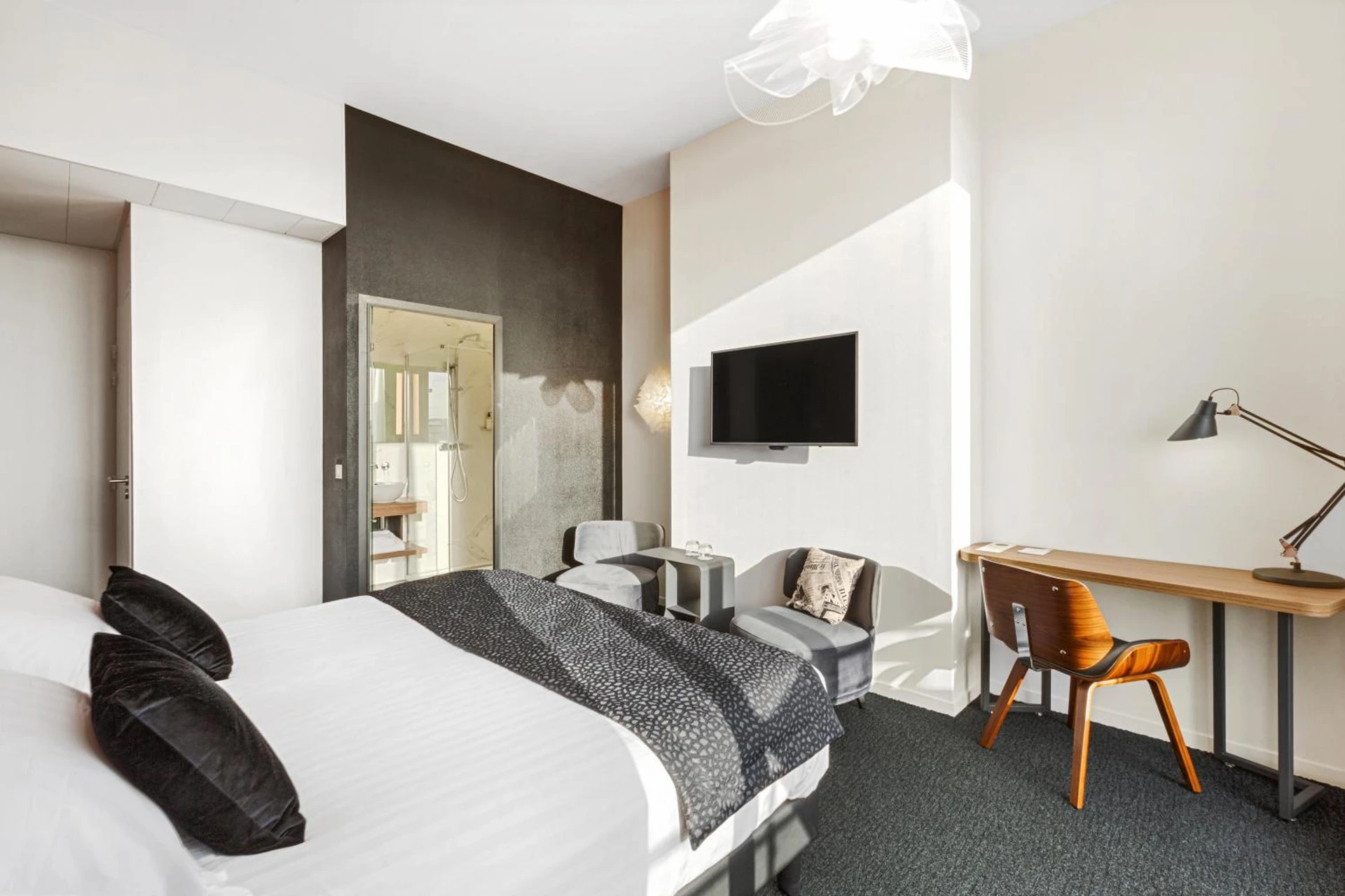 Chambre disponible pour un séminaire d'entreprise à Best Western Plus Europe Hôtel Brest - Brest