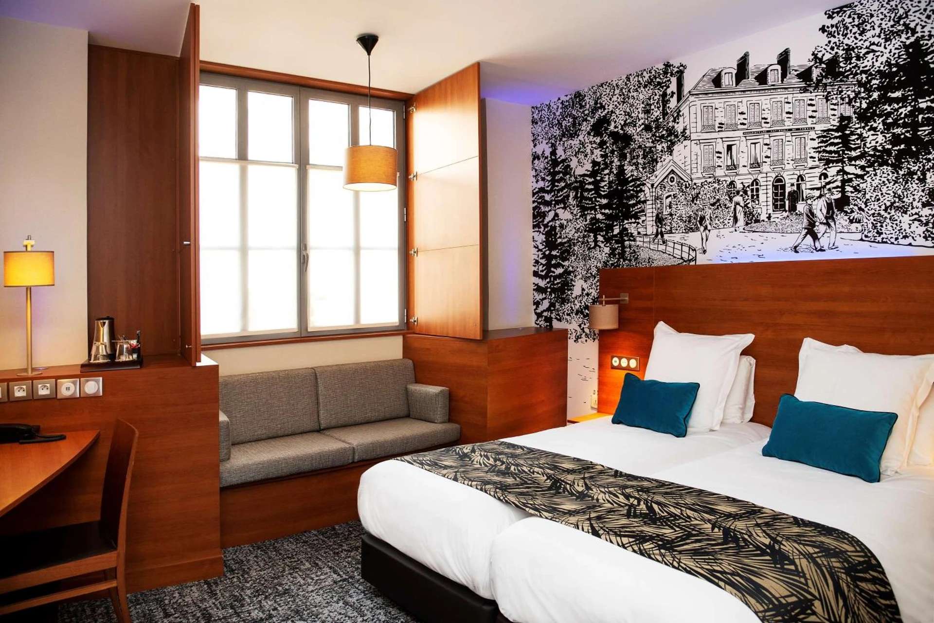 Chambre disponible pour un séminaire d'entreprise à Best Western Plus Hôtel Colbert - Châteauroux