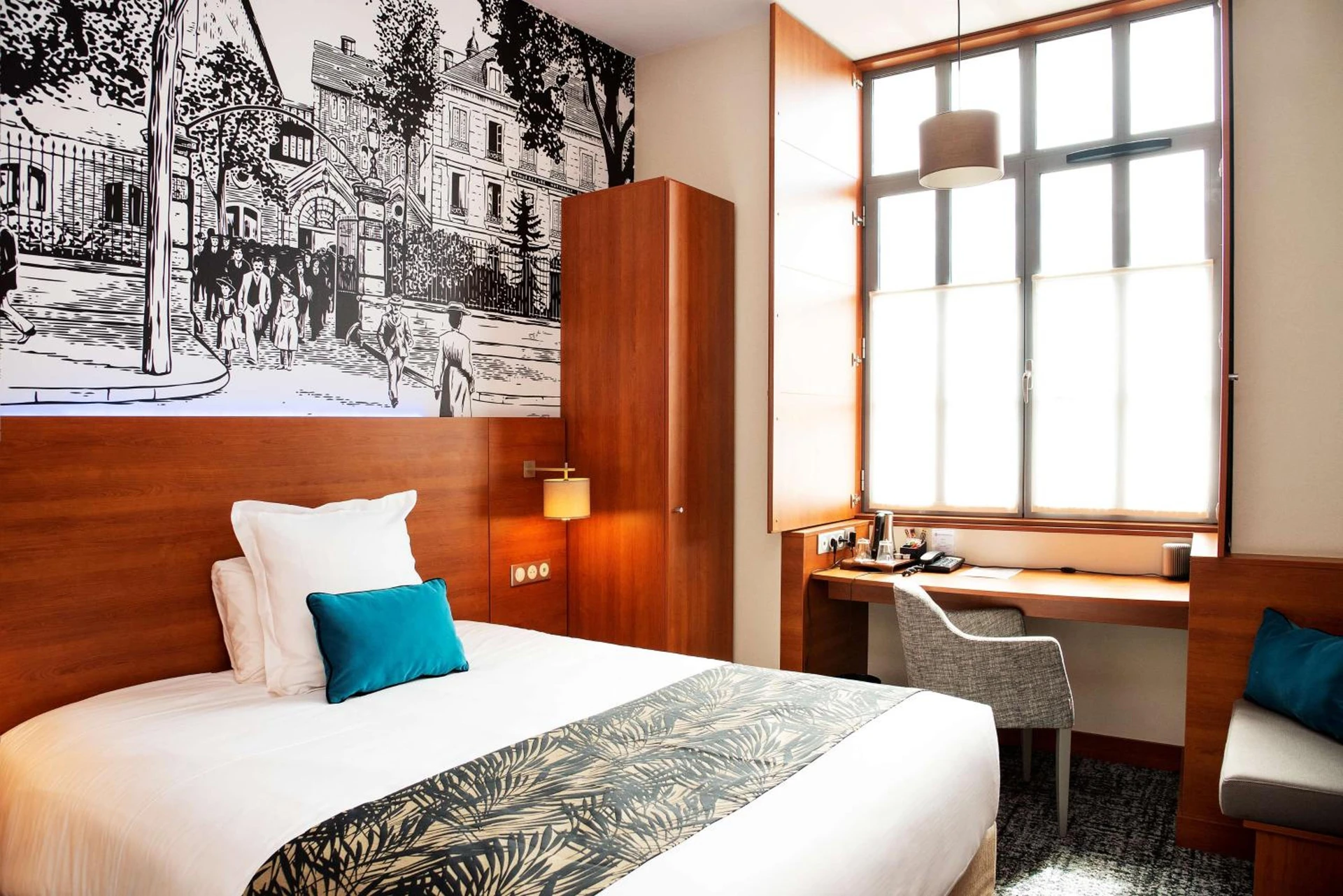 Chambre disponible pour un séminaire d'entreprise à Best Western Plus Hôtel Colbert - Châteauroux