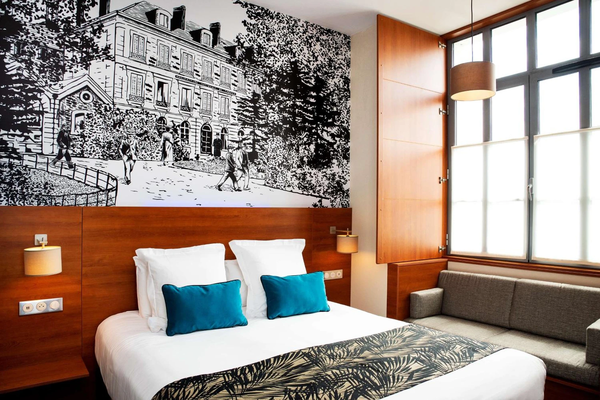 Magnifique chambre pour un séminaire d'entreprise à Best Western Plus Hôtel Colbert - Châteauroux