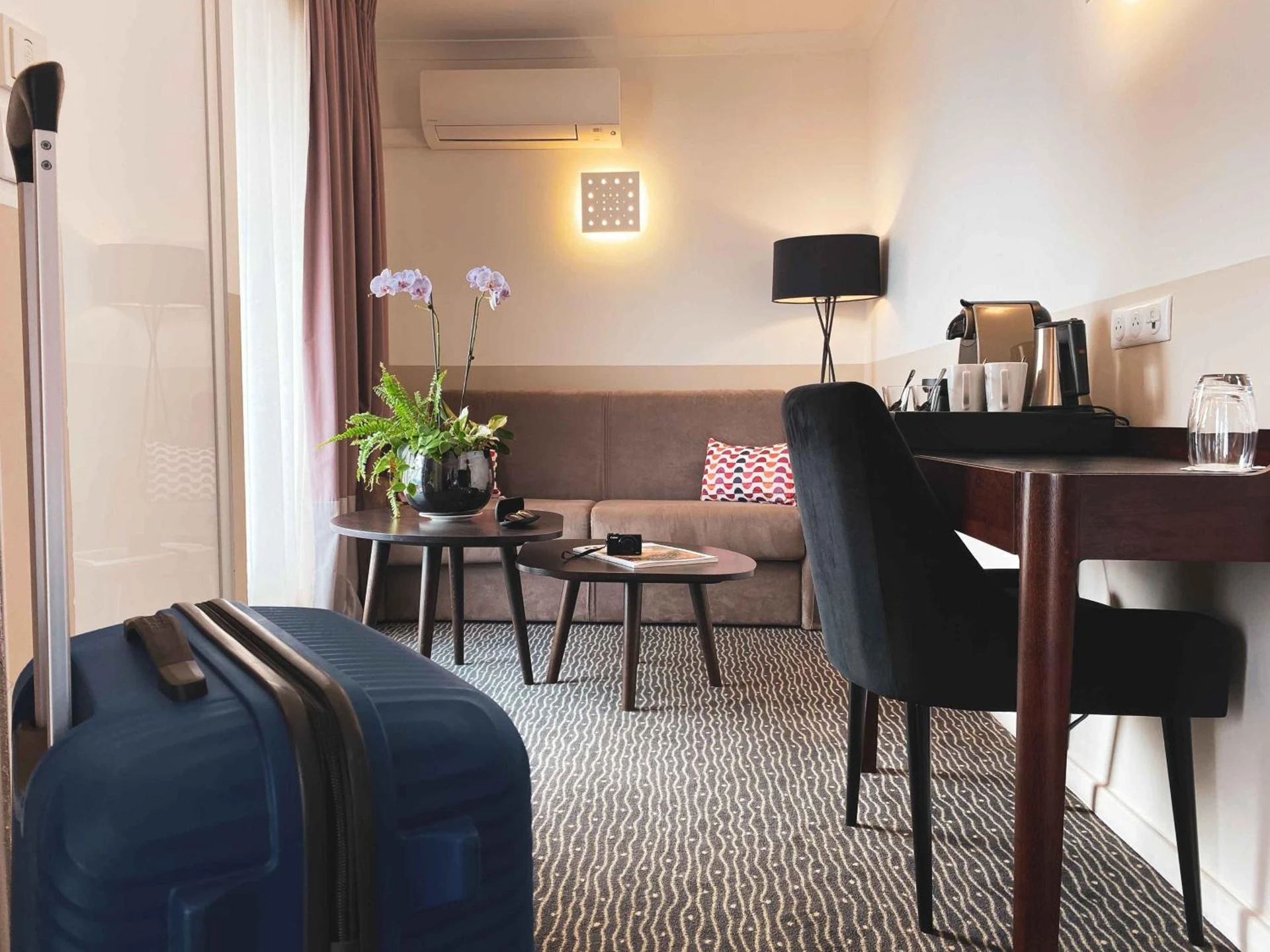 Chambre disponible pour un séminaire d'entreprise à Best Western Plus La Corniche - Toulon