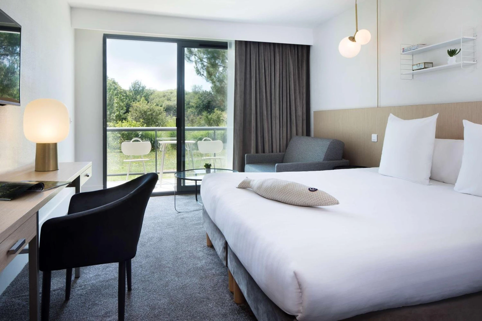 Chambre disponible pour un séminaire d'entreprise à Best Western Plus Hotel les Rives du Ter - Larmor-Plage