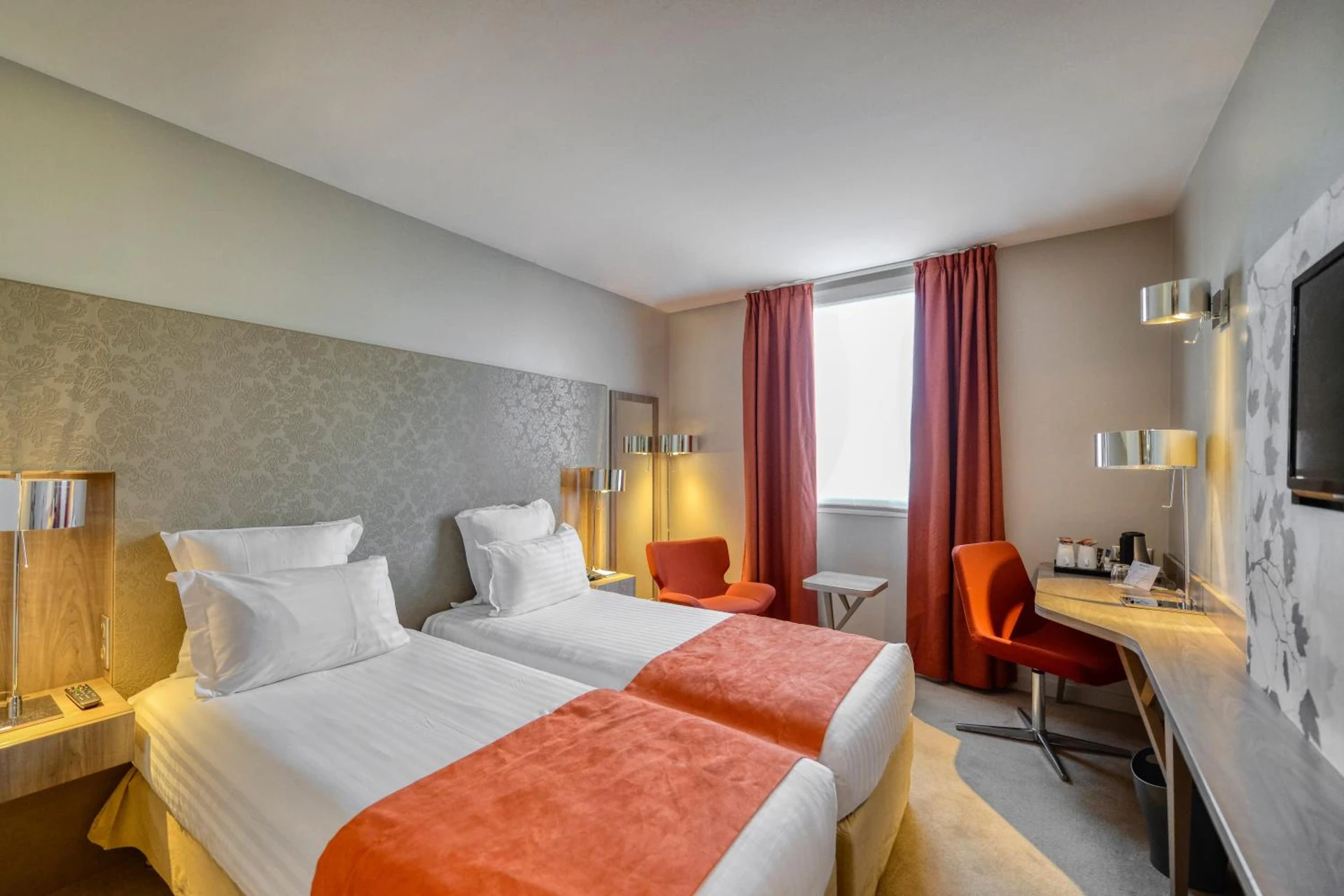 Chambre disponible pour un séminaire d'entreprise à Best Western Plus Paris Velizy - Vélizy-Villacoublay