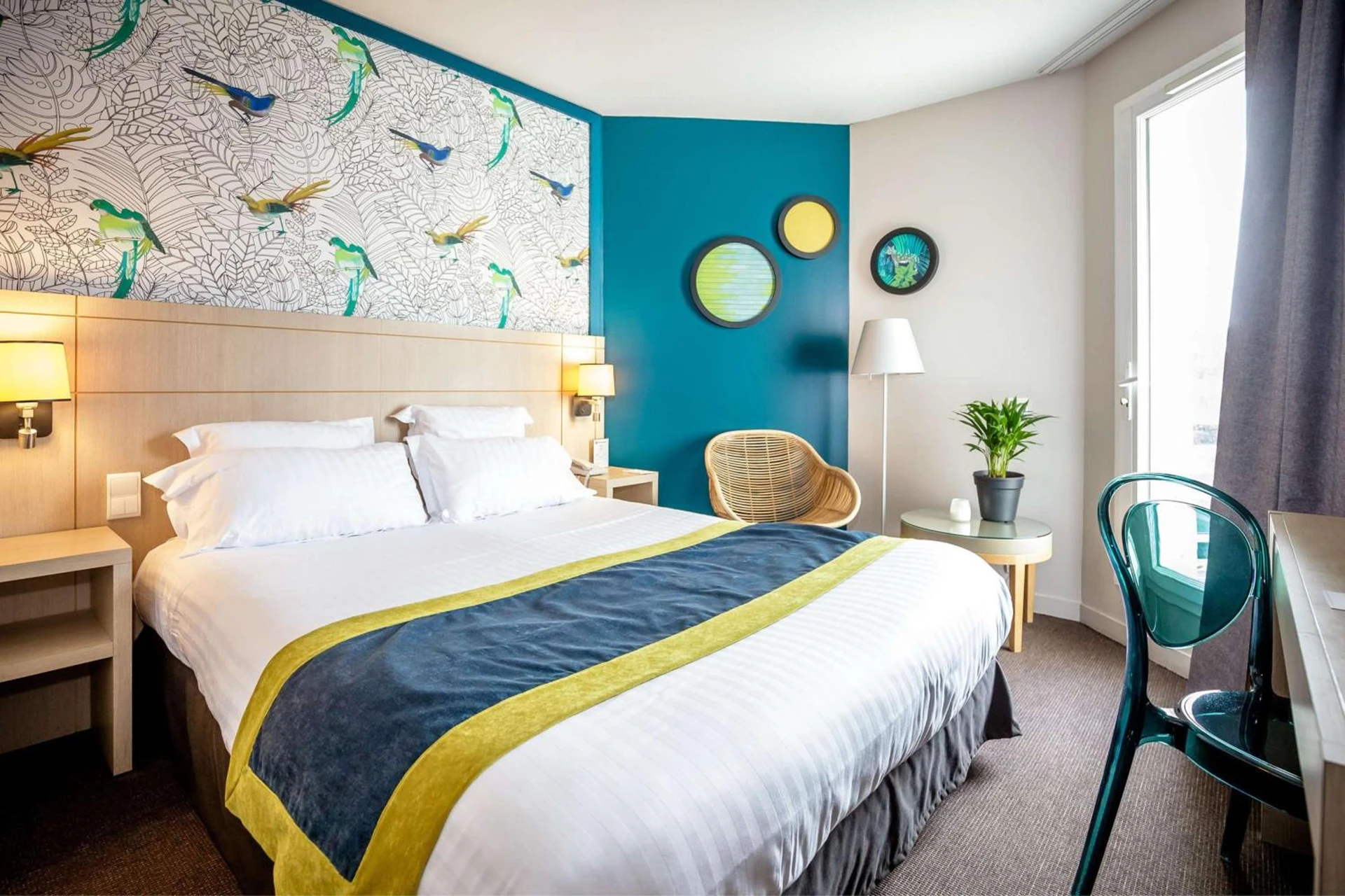 Chambre disponible pour un séminaire d'entreprise à Best Western Plus Hôtel Vannes Centre Ville - Vannes