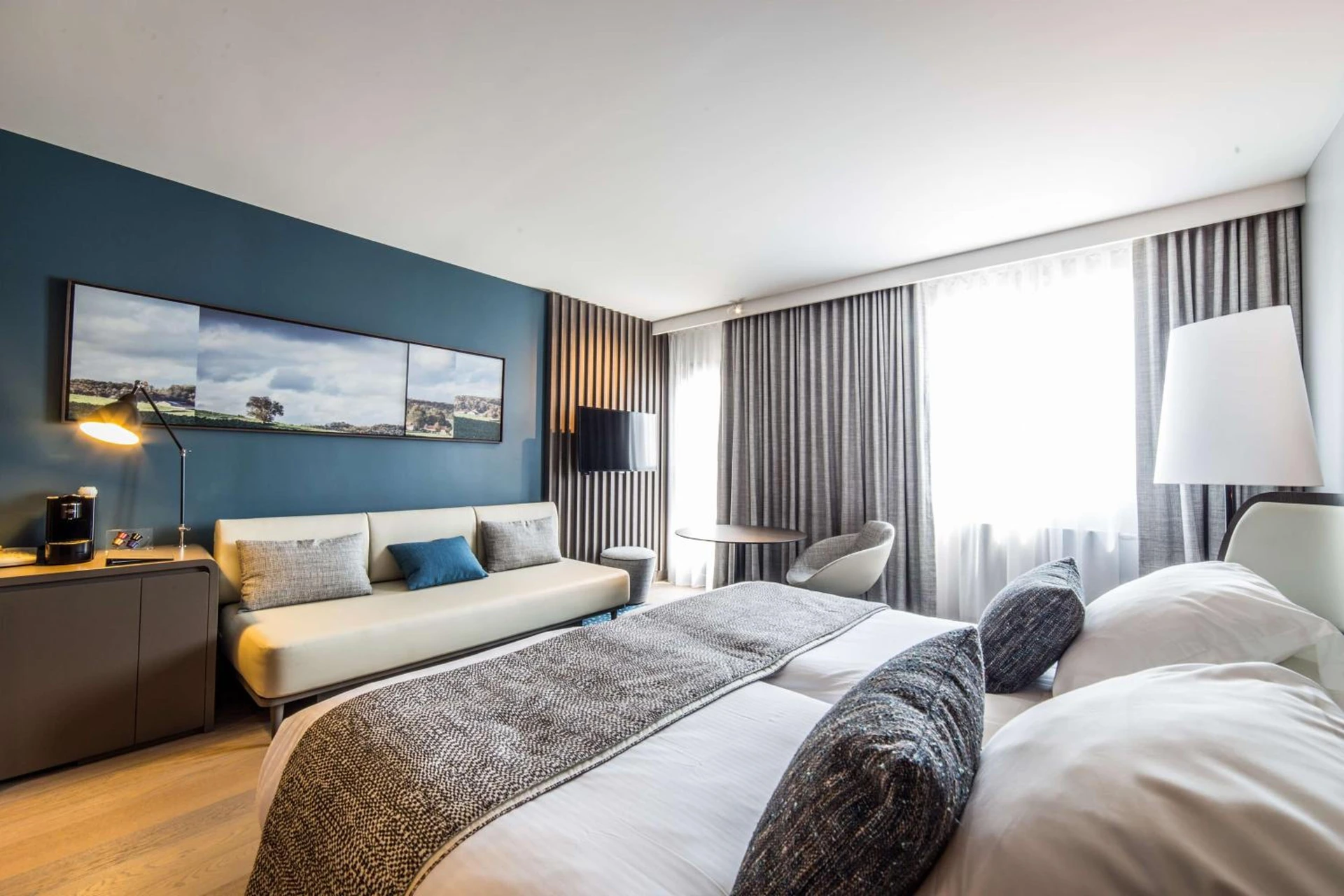 Chambre disponible pour un séminaire d'entreprise à Best Western Premier Hotel de la Paix - Reims