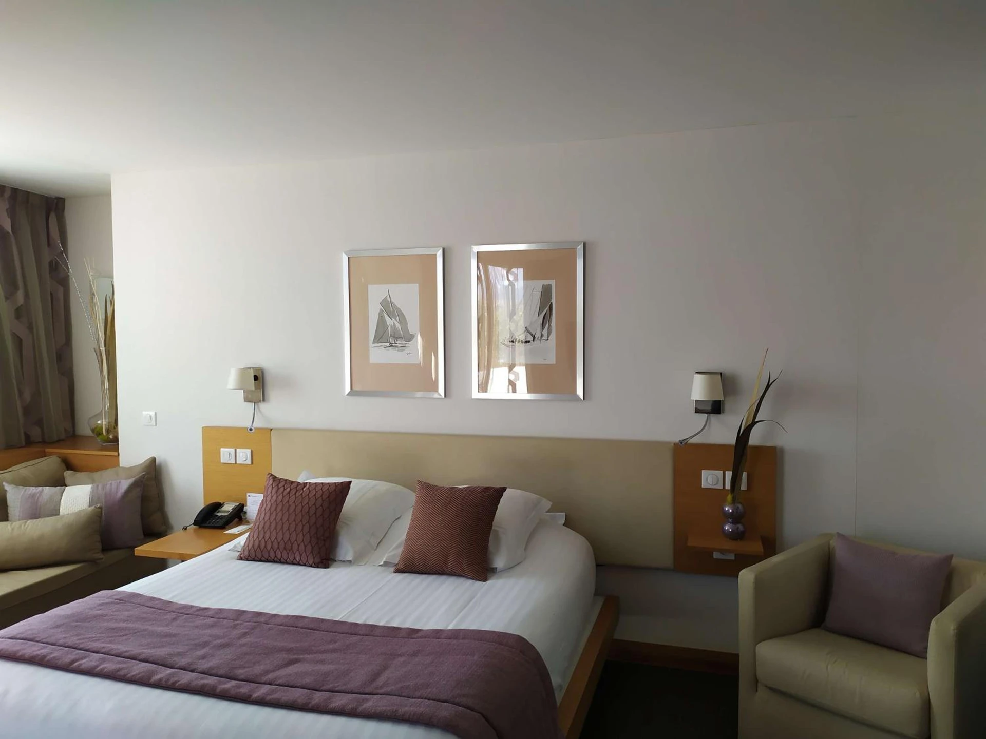 Chambre disponible pour un séminaire d'entreprise à Best Western Premier Hôtel du Vieux-Port - Paris