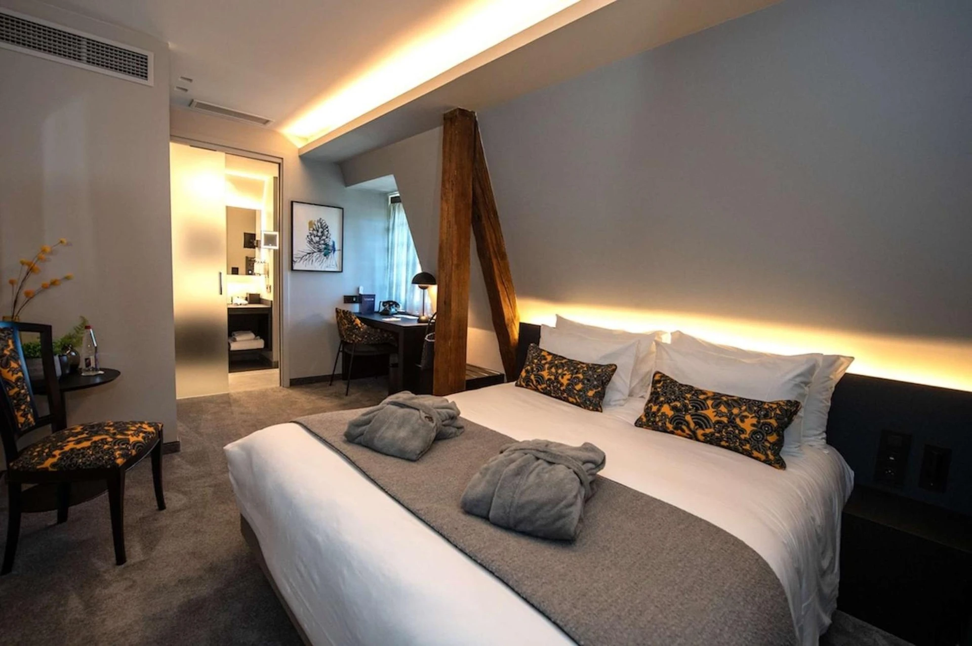 Chambre disponible pour un séminaire d'entreprise à Best Western Premier Le Chapitre Hotel and Spa - Remiremont