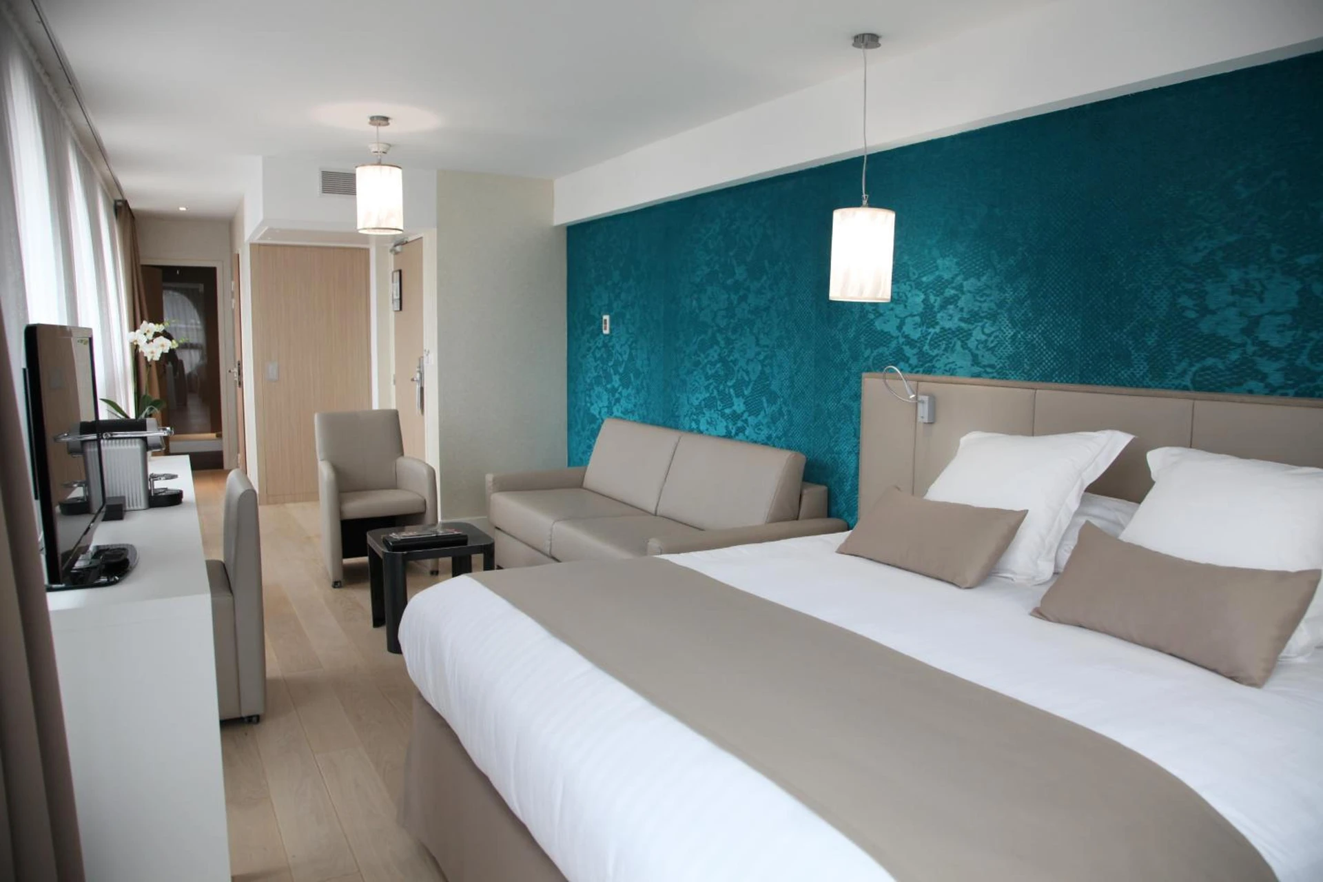 Chambre disponible pour un séminaire d'entreprise à Best Western Premier Why Hotel - Paris